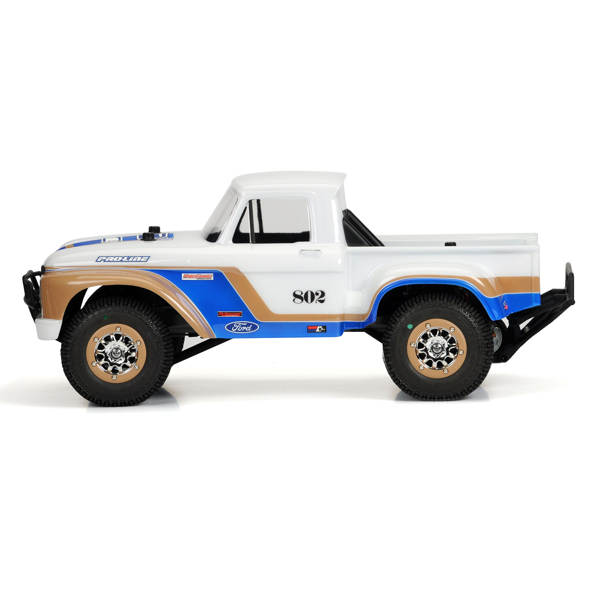 1/10 1966 Ford F-100 Clear Body: Short Course-5