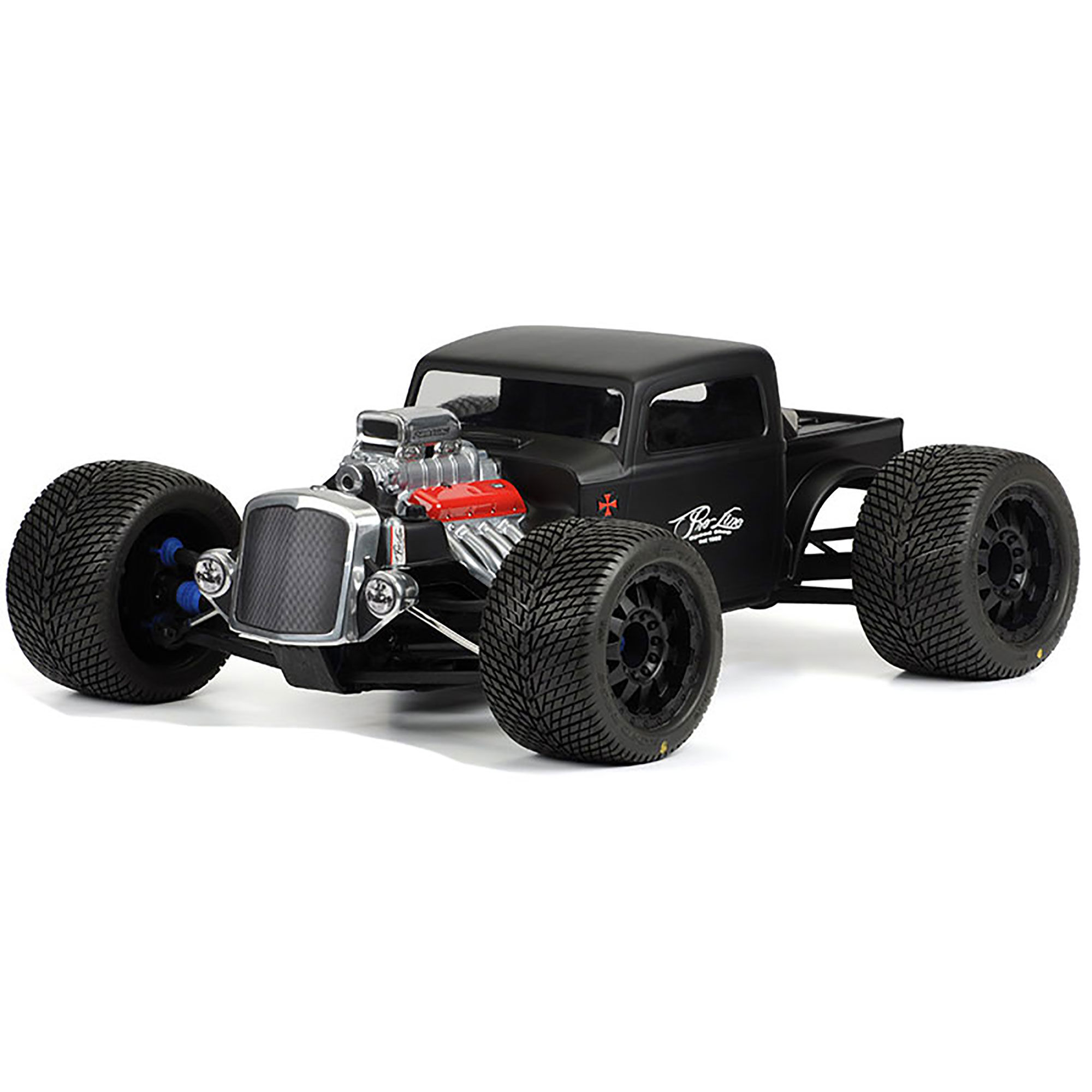 1/8 Rat Rod Clear Body: Monster Truck-4