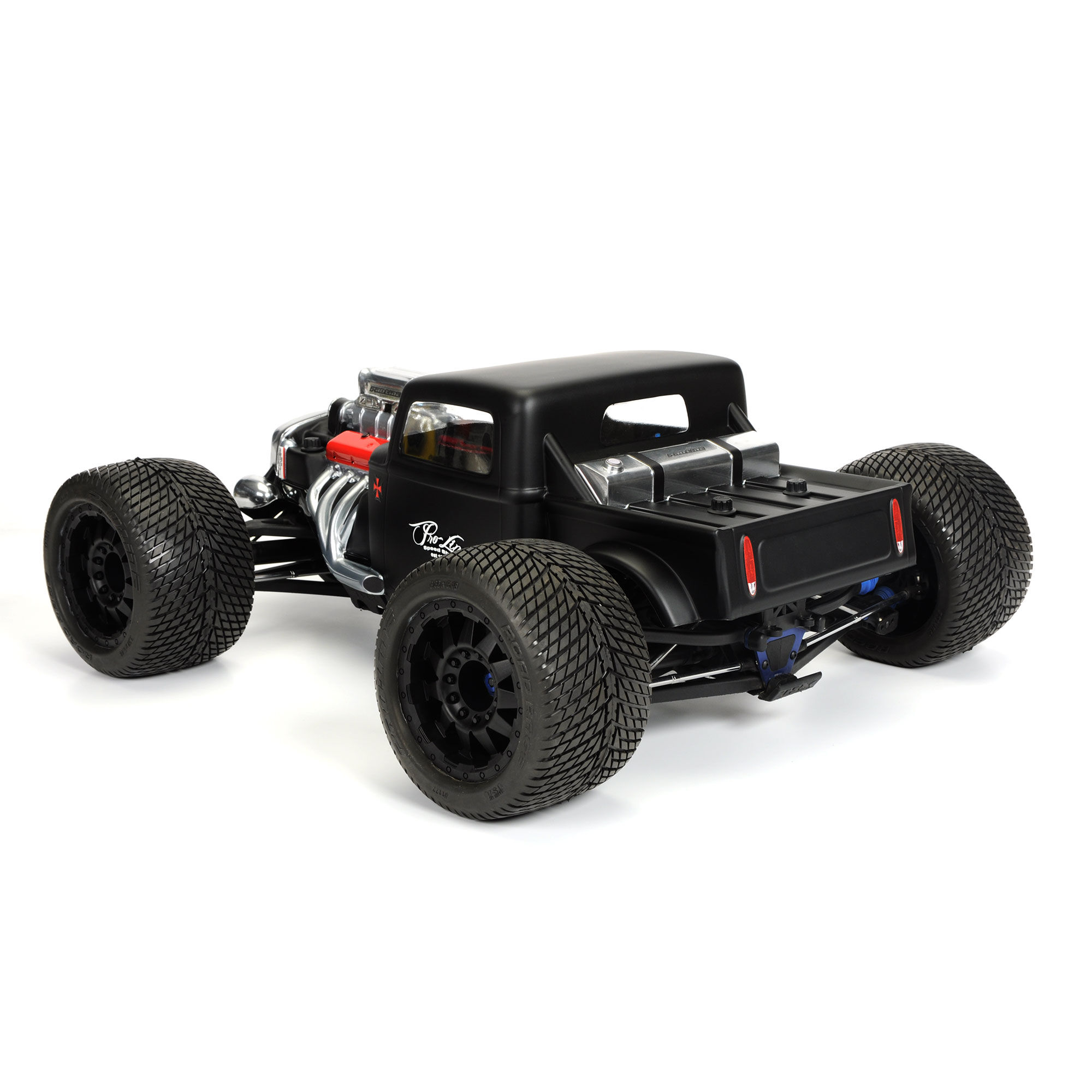 1/8 Rat Rod Clear Body: Monster Truck-6