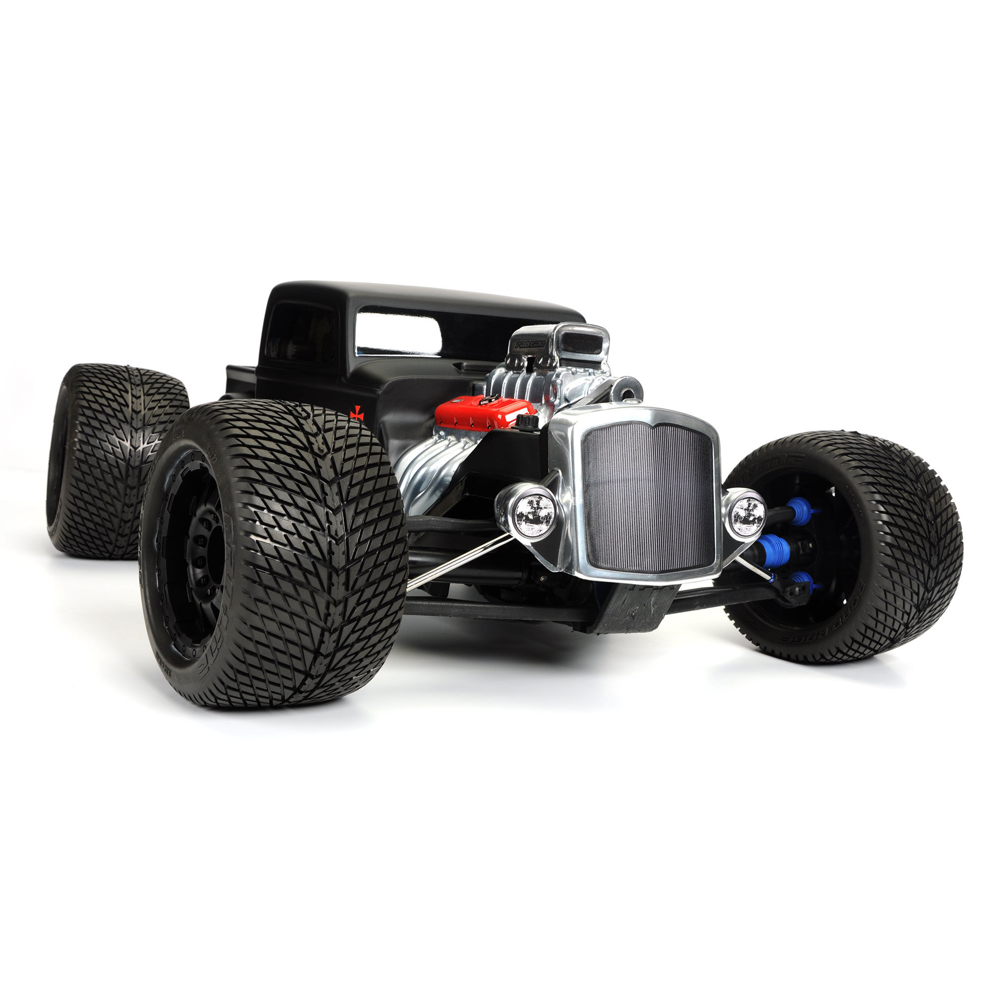 1/8 Rat Rod Clear Body: Monster Truck-9