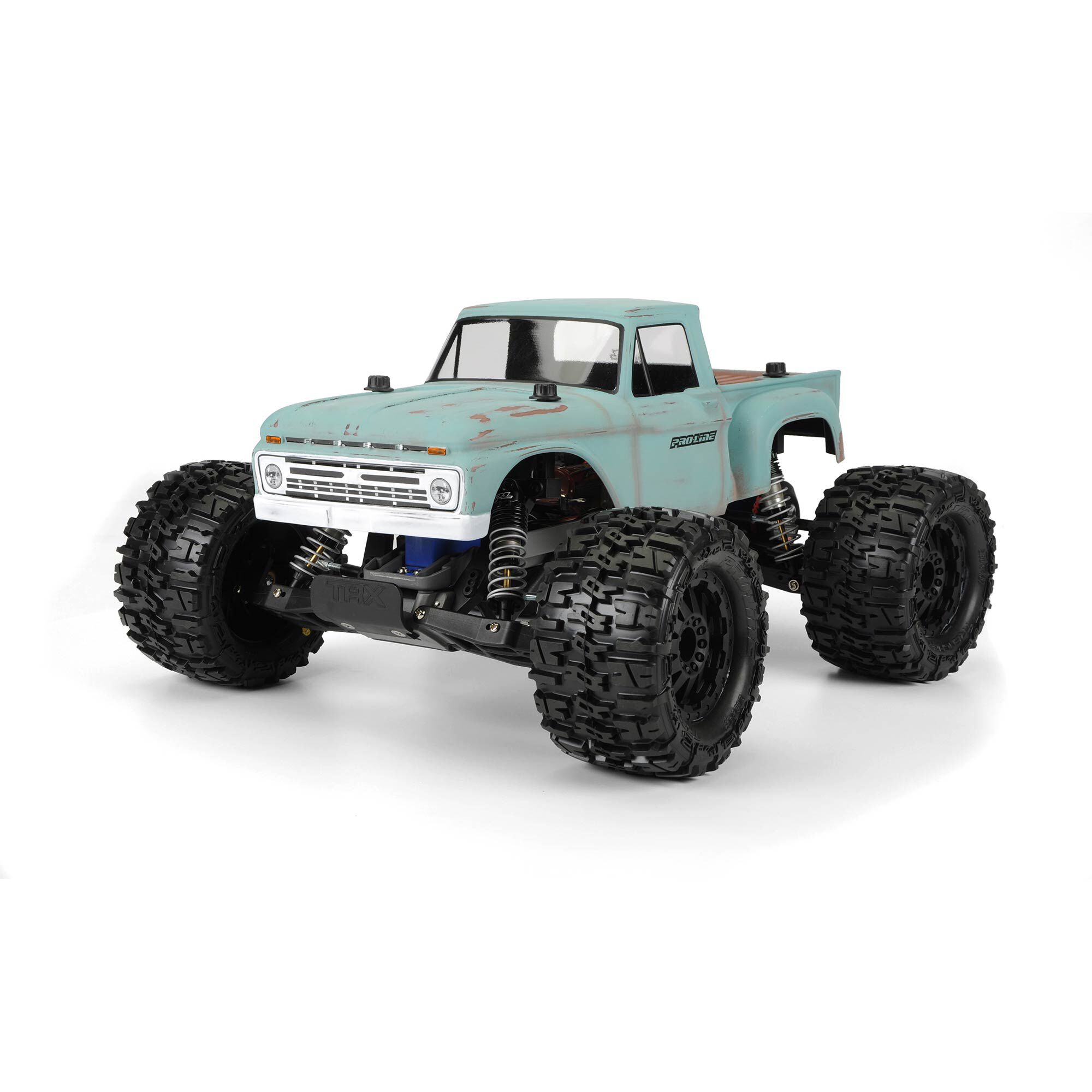 1/10 1966 Ford F-100 Clear Body: Stampede-8