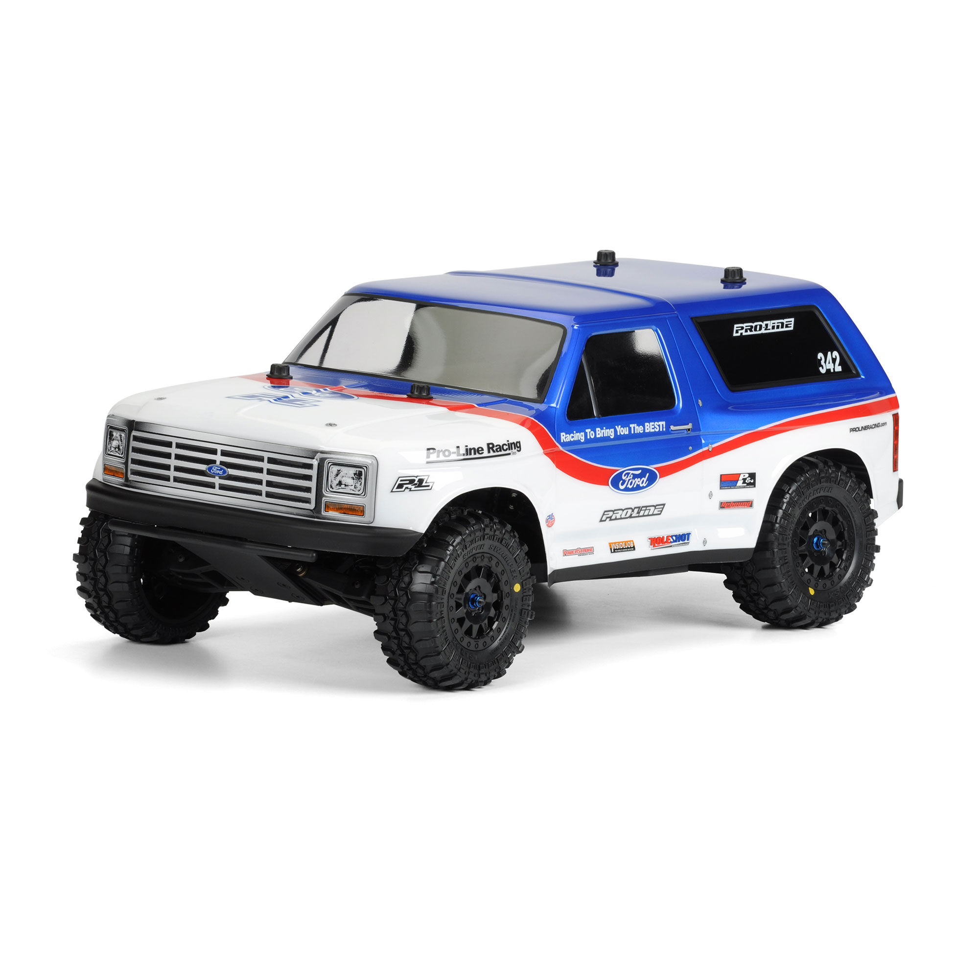 1/10 1981 Ford Bronco Clear Body: Short Course-4