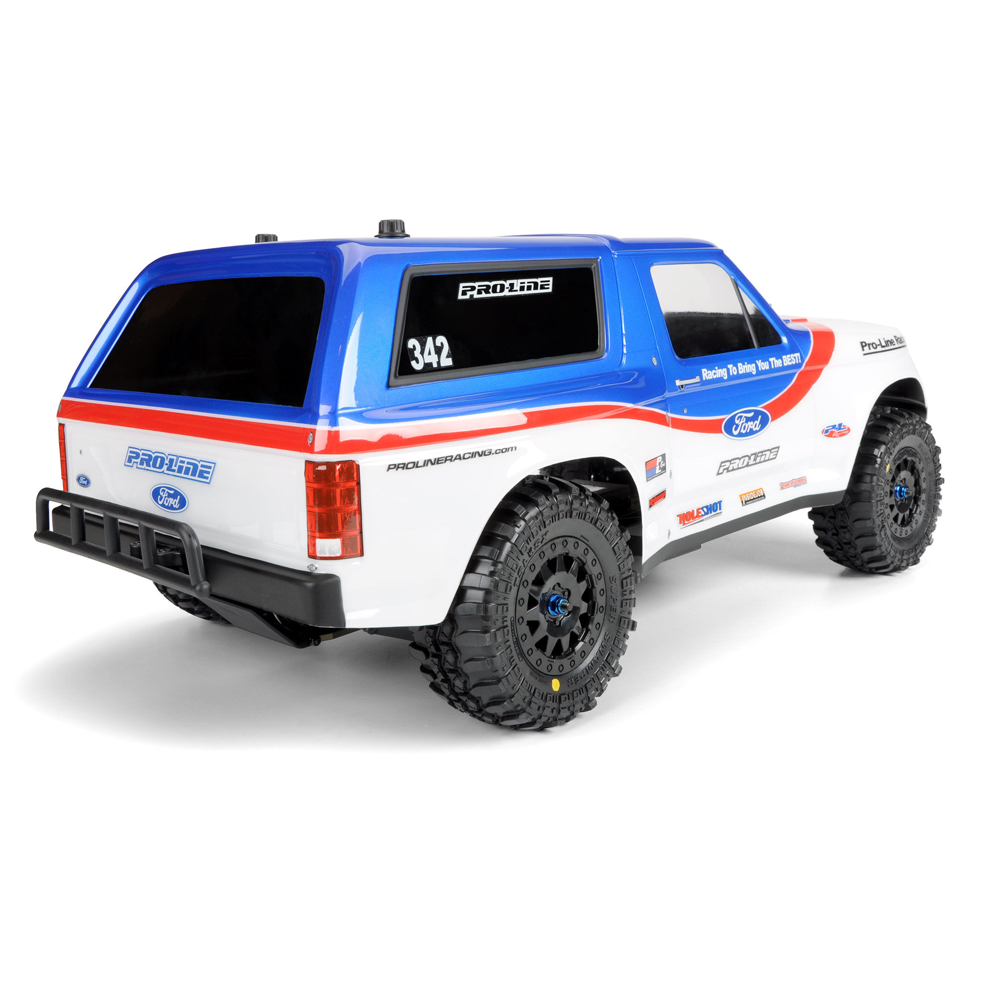 1/10 1981 Ford Bronco Clear Body: Short Course-6