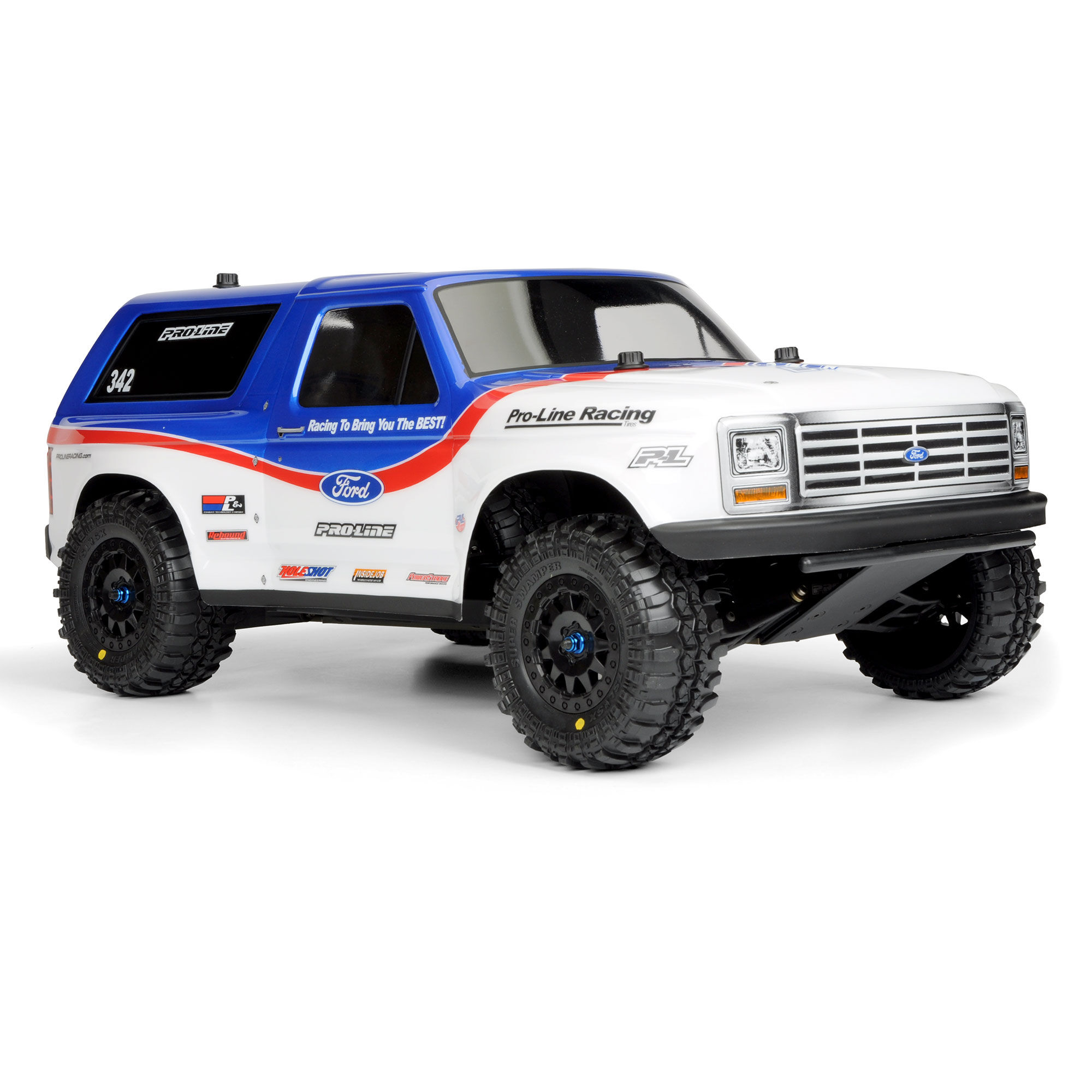 1/10 1981 Ford Bronco Clear Body: Short Course-7