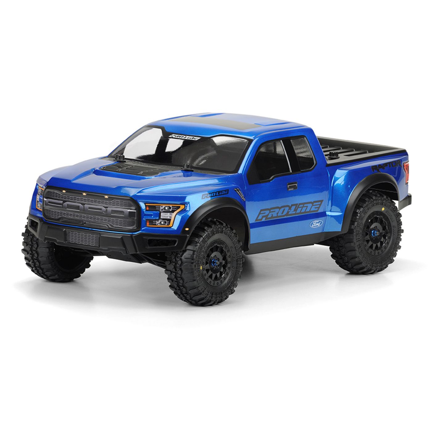 1/10 2017 Ford F-150 Raptor True Scale Clear Body: Short Cou-2