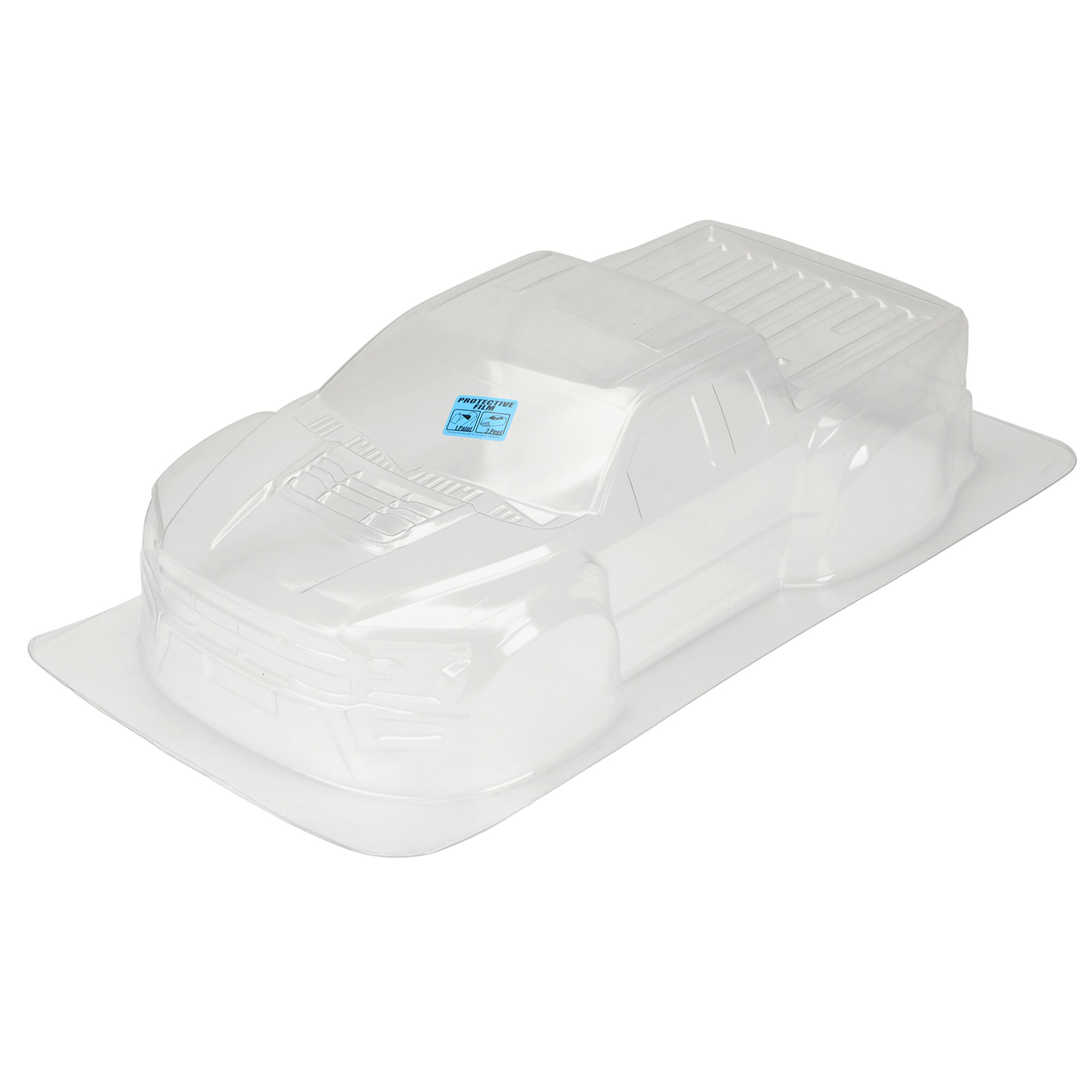 1/10 2017 Ford F-150 Raptor True Scale Clear Body: Short Cou-3