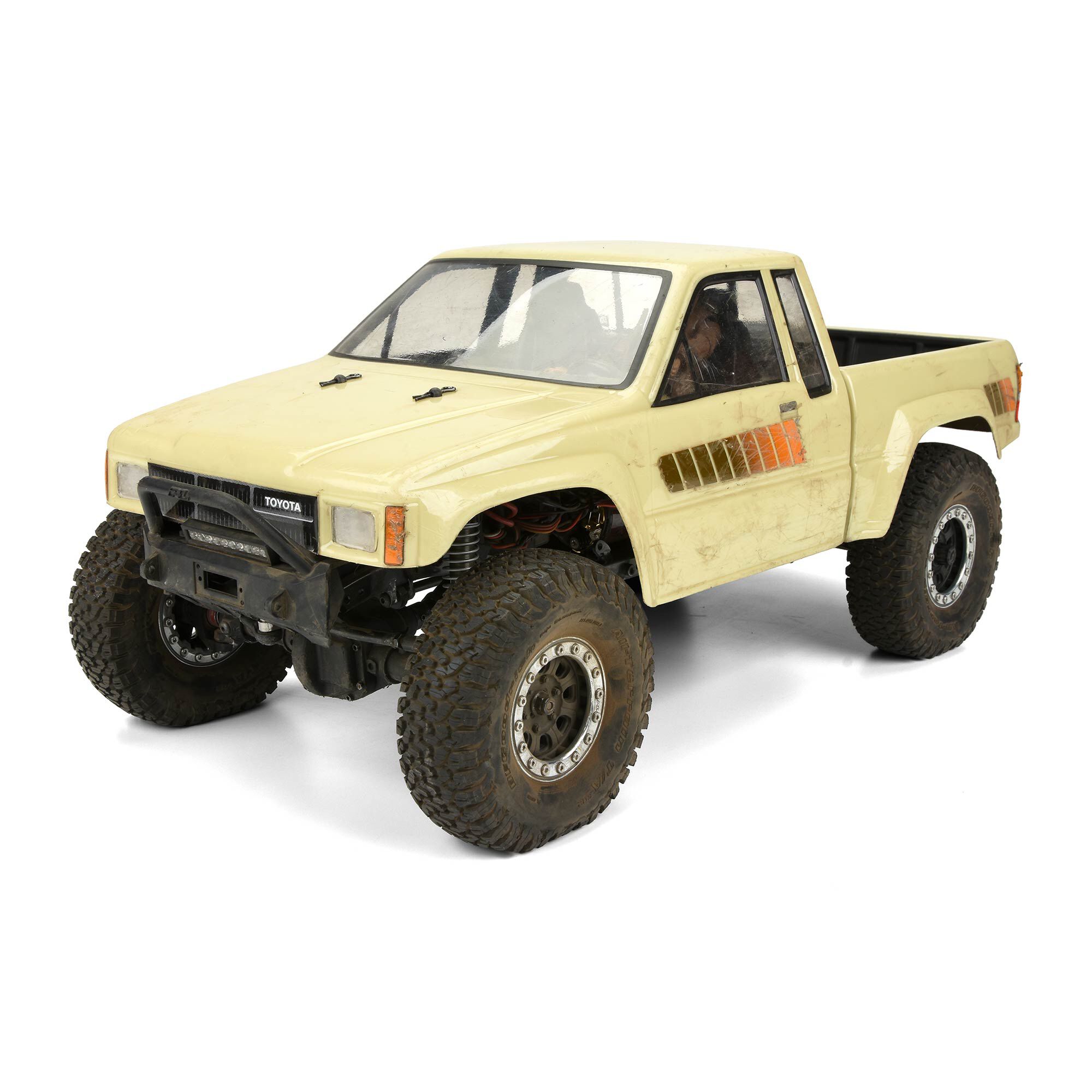1/10 1985 Toyota HiLux SR5 Clear Body 12.3" (313mm) Wheelbas-9