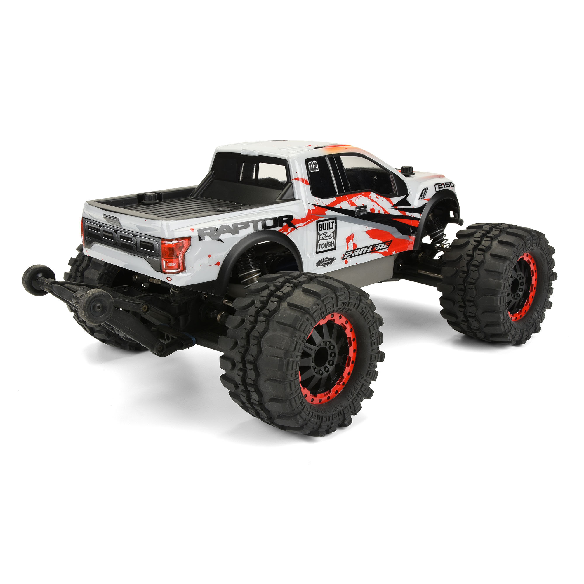1/10 2017 Ford F-150 Raptor Clear Body: Stampede-6