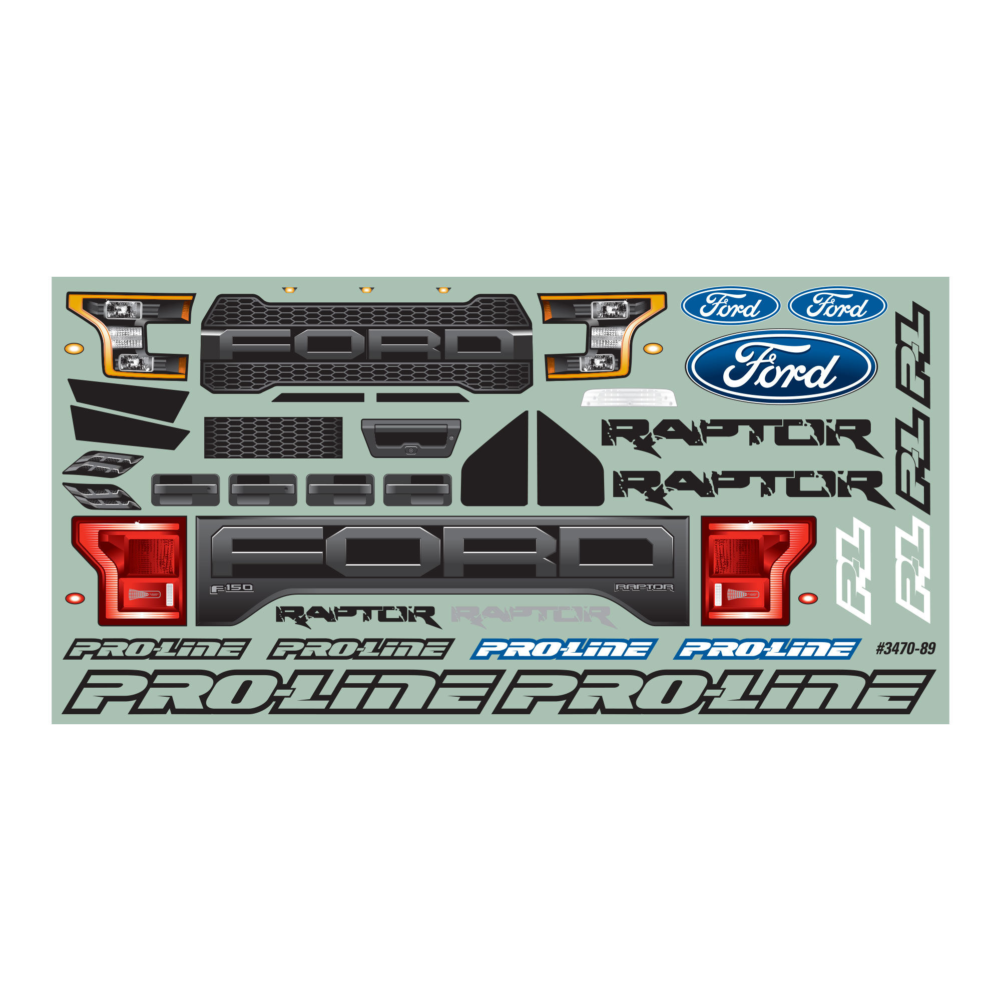 1/10 2017 Ford F-150 Raptor Clear Body: Stampede-9