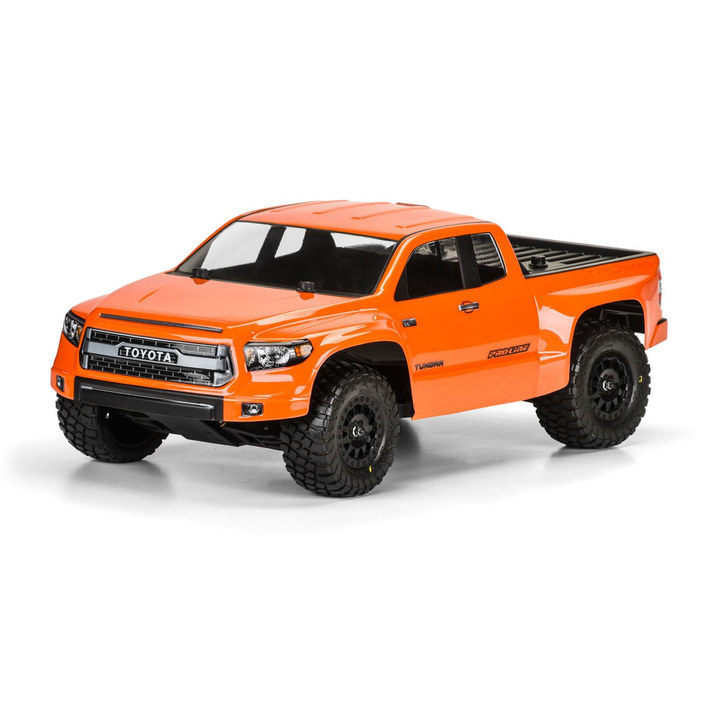 1/10 Toyota Tundra TRD Pro True Scale Clear Body: Short Cour-2