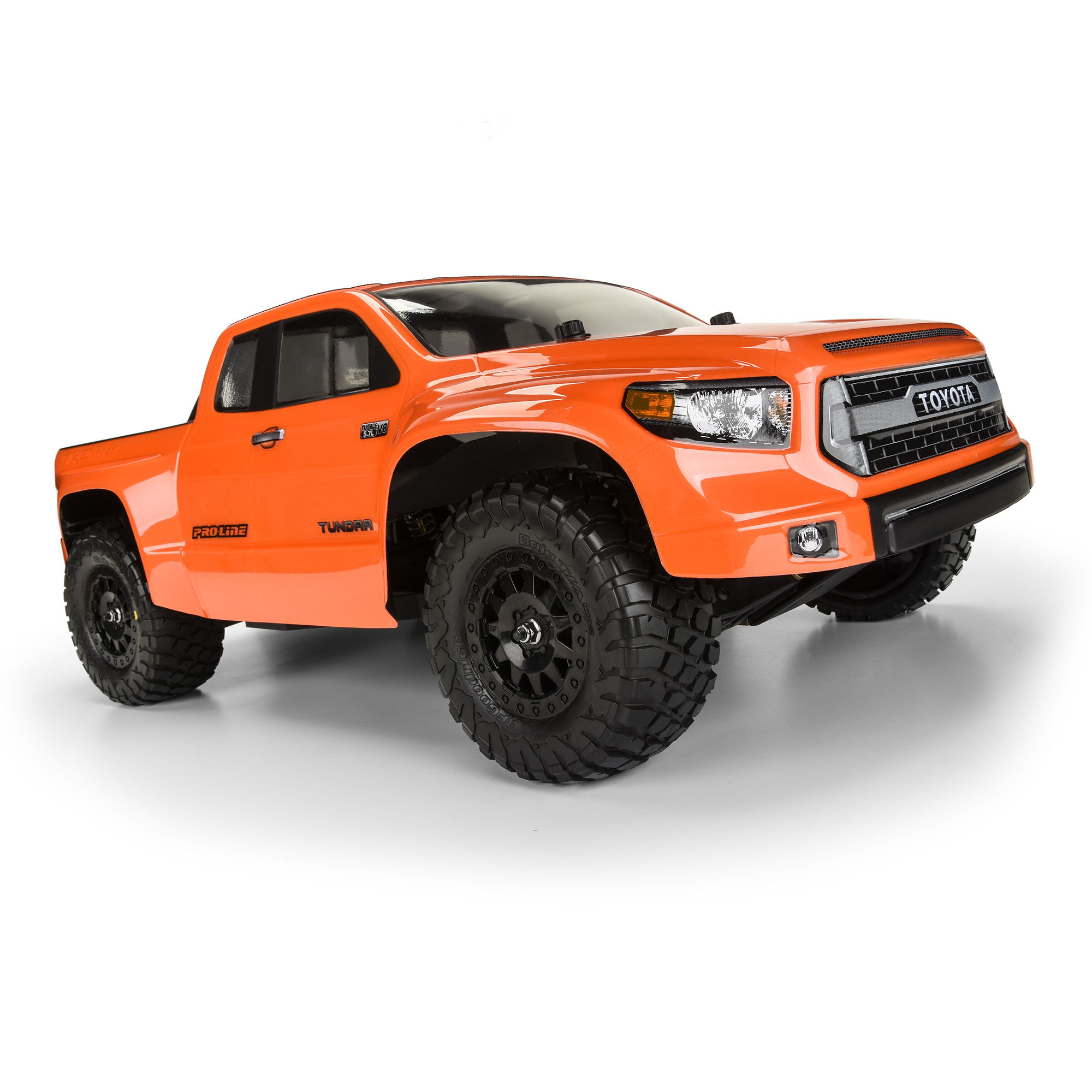 1/10 Toyota Tundra TRD Pro True Scale Clear Body: Short Cour-6
