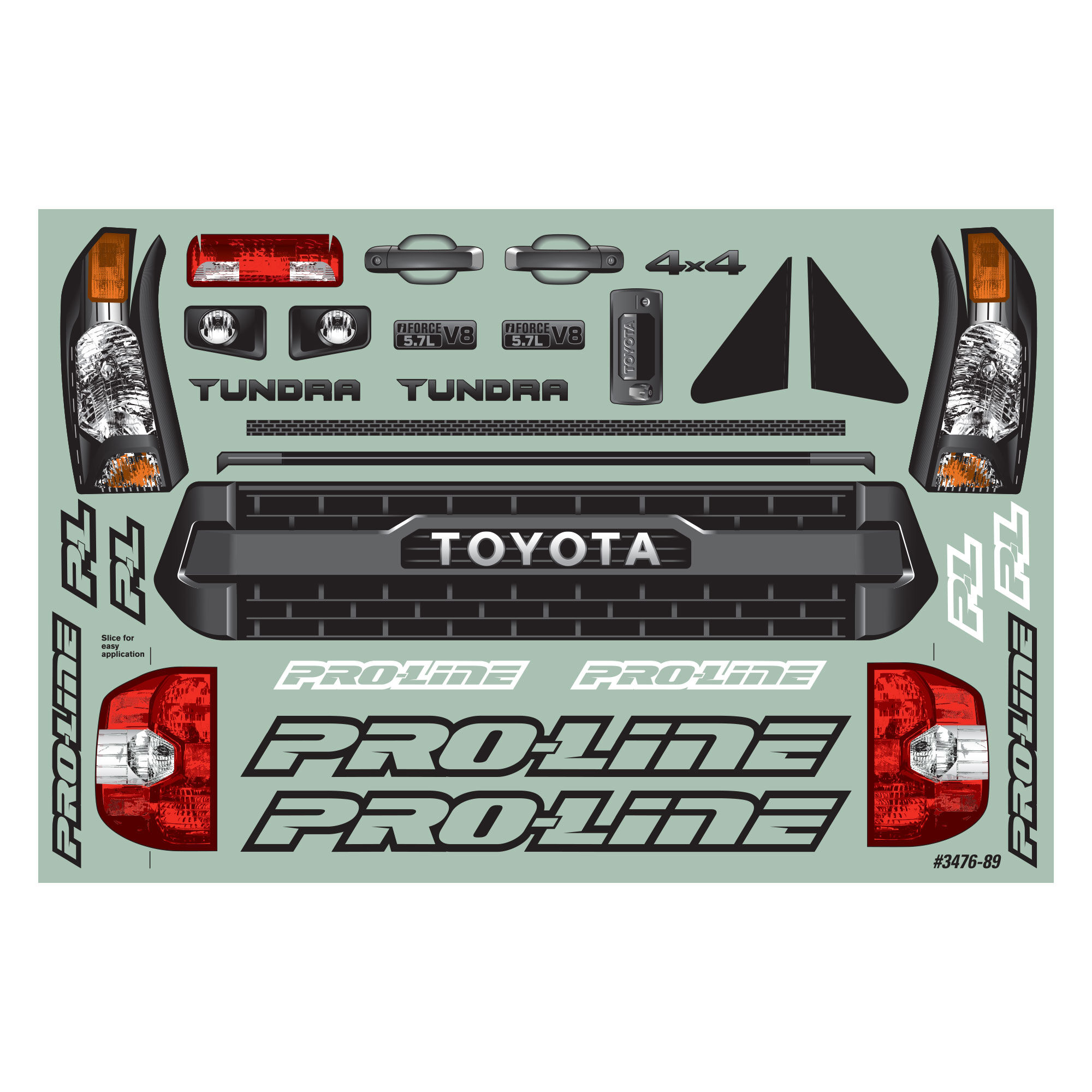 1/10 Toyota Tundra TRD Pro True Scale Clear Body: Short Cour-10
