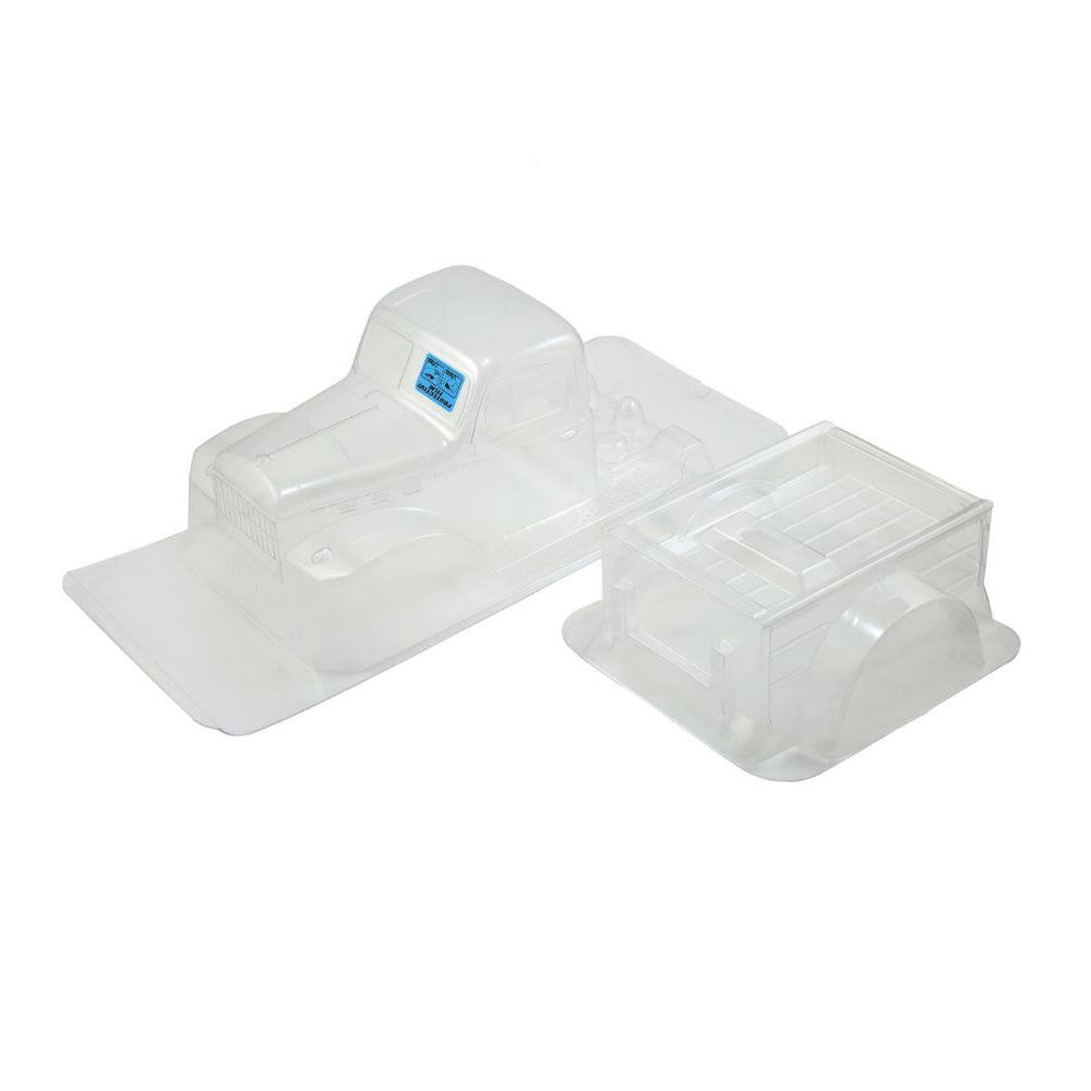 1/10 1946 Dodge Power Wagon Clear Body 12.3" (313mm) WB Craw-3