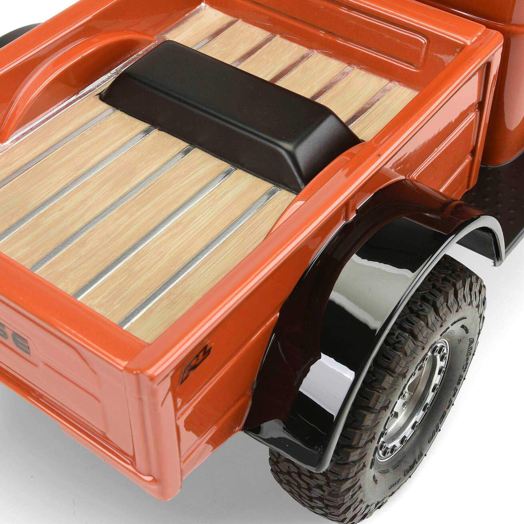 1/10 1946 Dodge Power Wagon Clear Body 12.3" (313mm) WB Craw-7