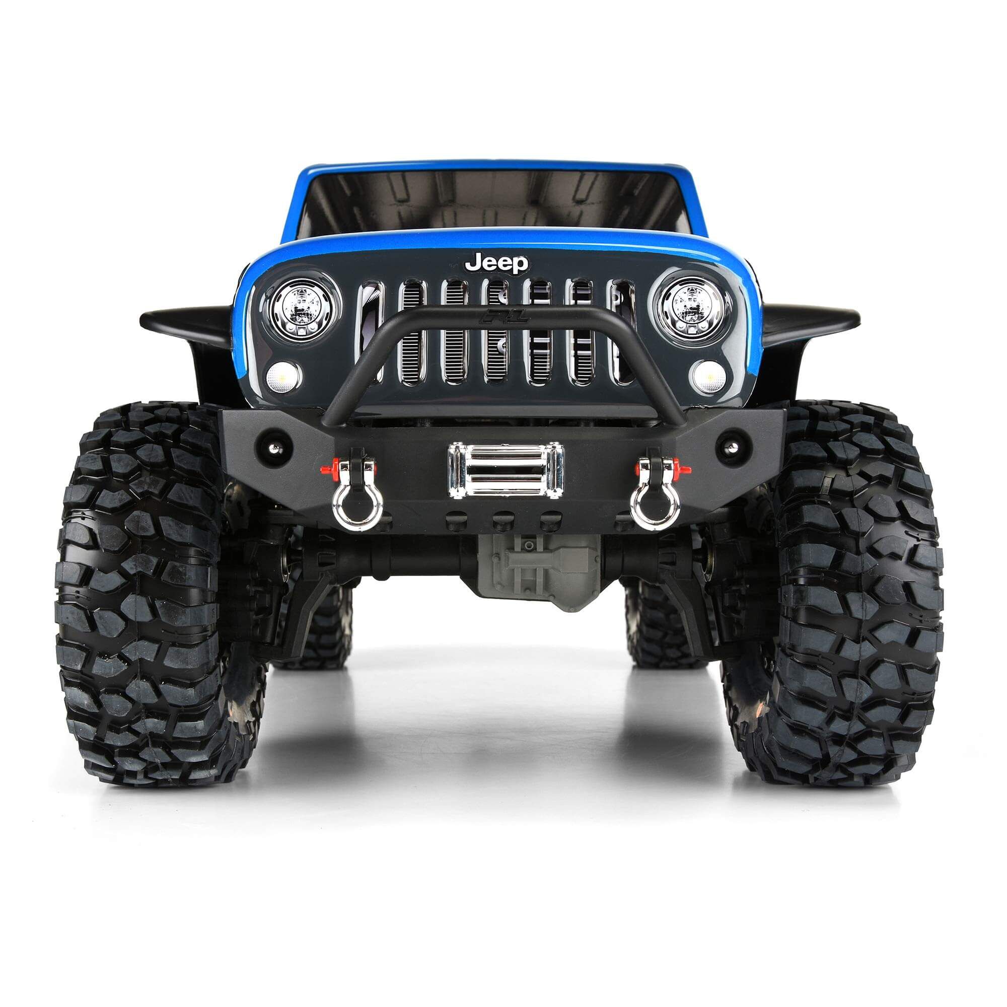 1/10 Jeep Wrangler Unlimited Rubicon Clr Body 12.8" WB TRX-4-10