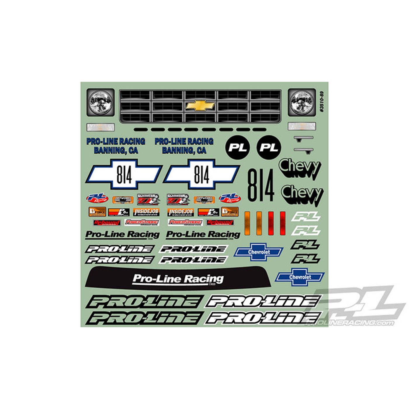 1/10 1978 Chevy C-10 Race Truck Clear Body: Short Course-2