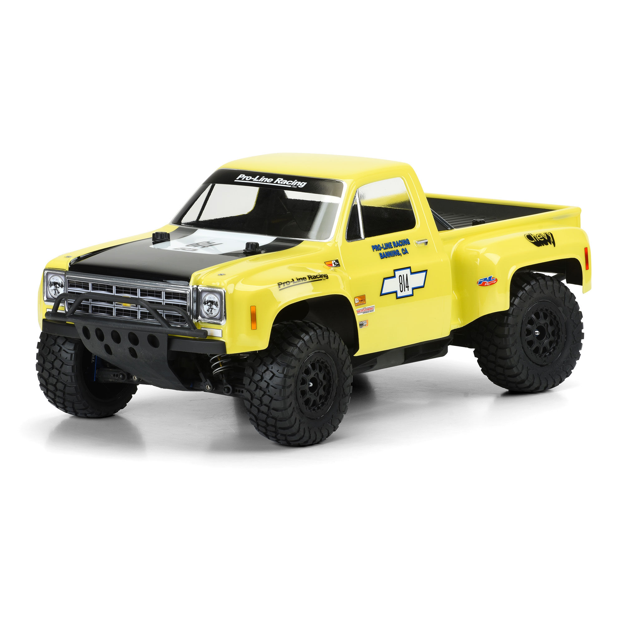1/10 1978 Chevy C-10 Race Truck Clear Body: Short Course-5