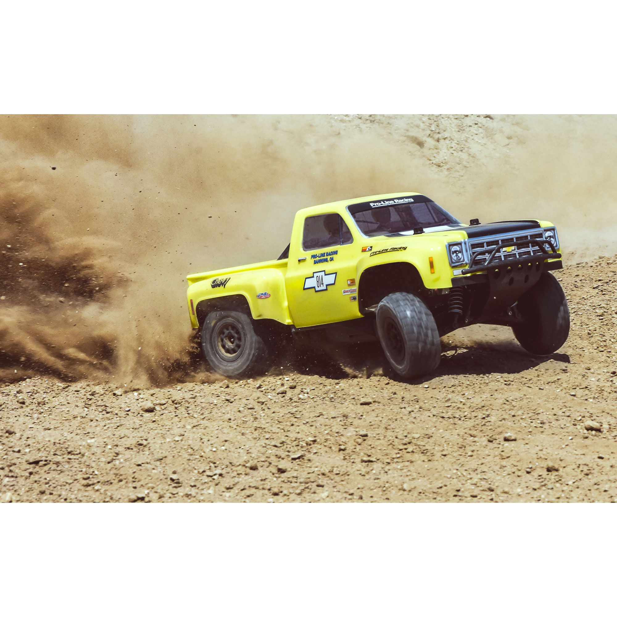 1/10 1978 Chevy C-10 Race Truck Clear Body: Short Course-9