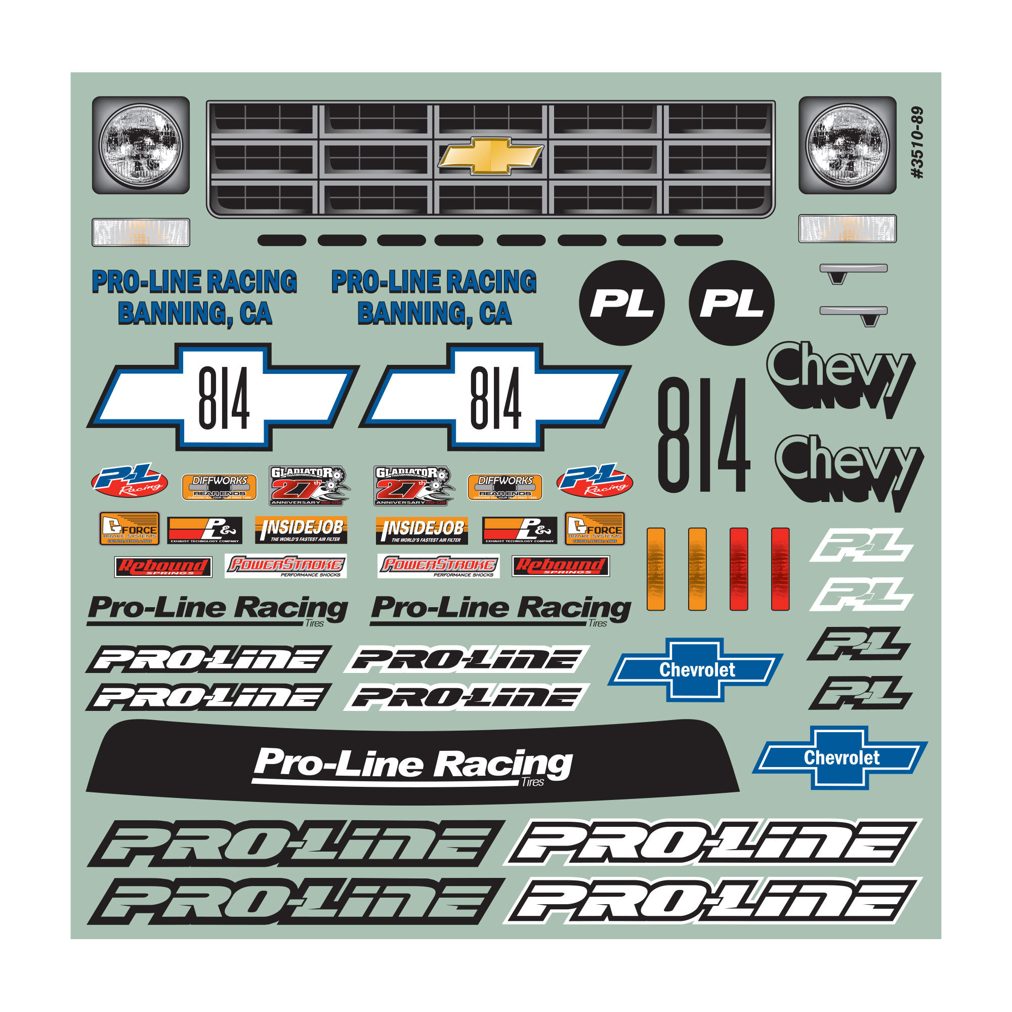 1/10 1978 Chevy C-10 Race Truck Clear Body: Short Course-10