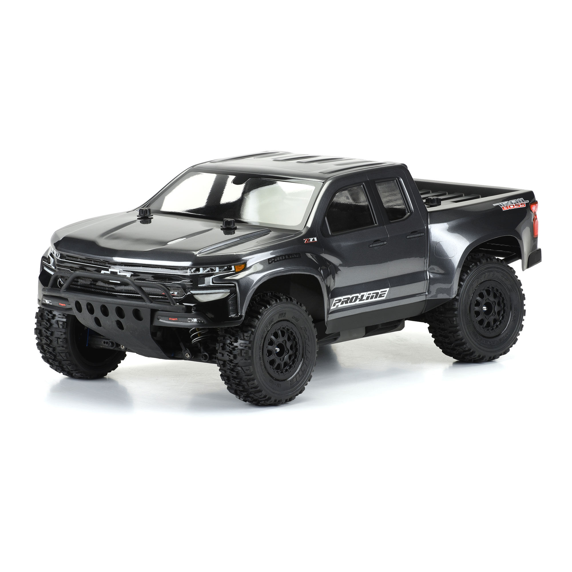 1/10 2019 Chevy Silverado Z71 Trail Boss Clear Body: Short C-4