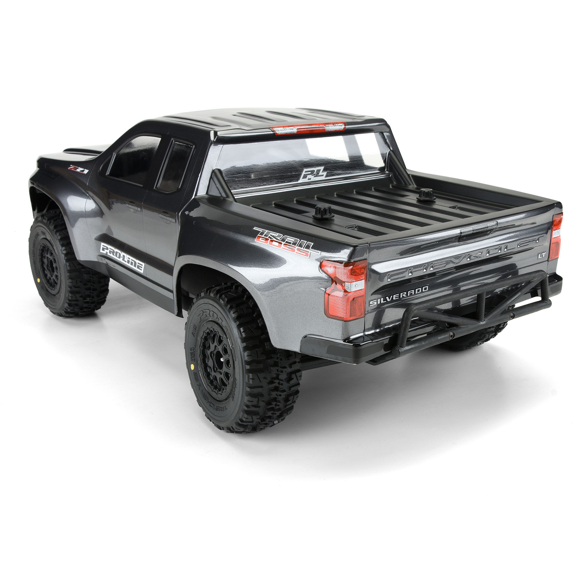 1/10 2019 Chevy Silverado Z71 Trail Boss Clear Body: Short C-6