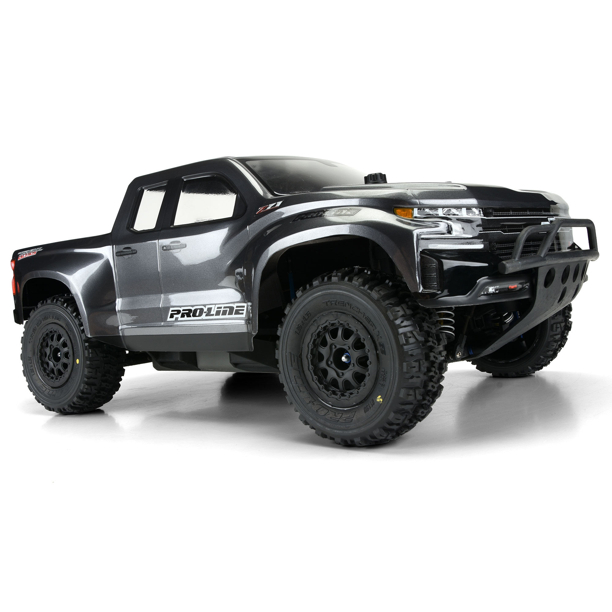 1/10 2019 Chevy Silverado Z71 Trail Boss Clear Body: Short C-7