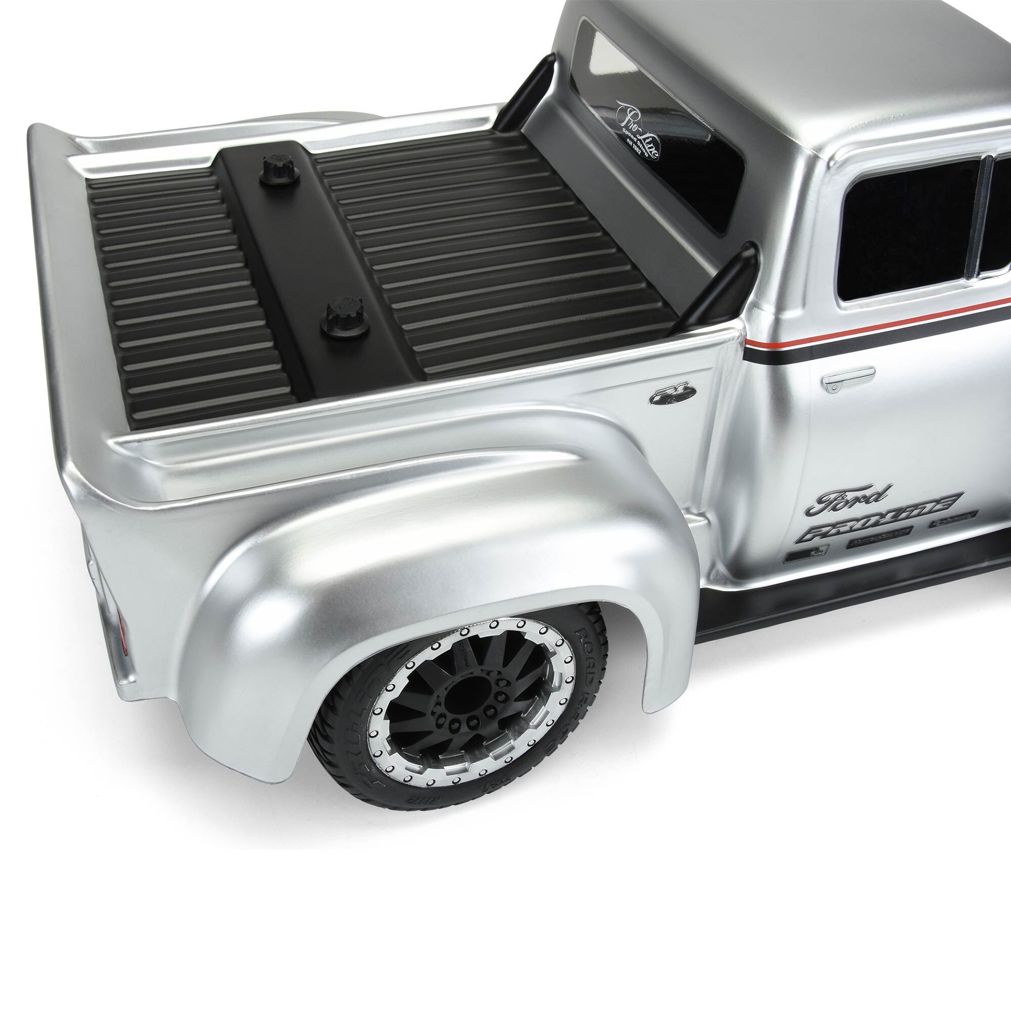1/10 1956 Ford F-100 Pro-Touring Street Truck Clear Body-7