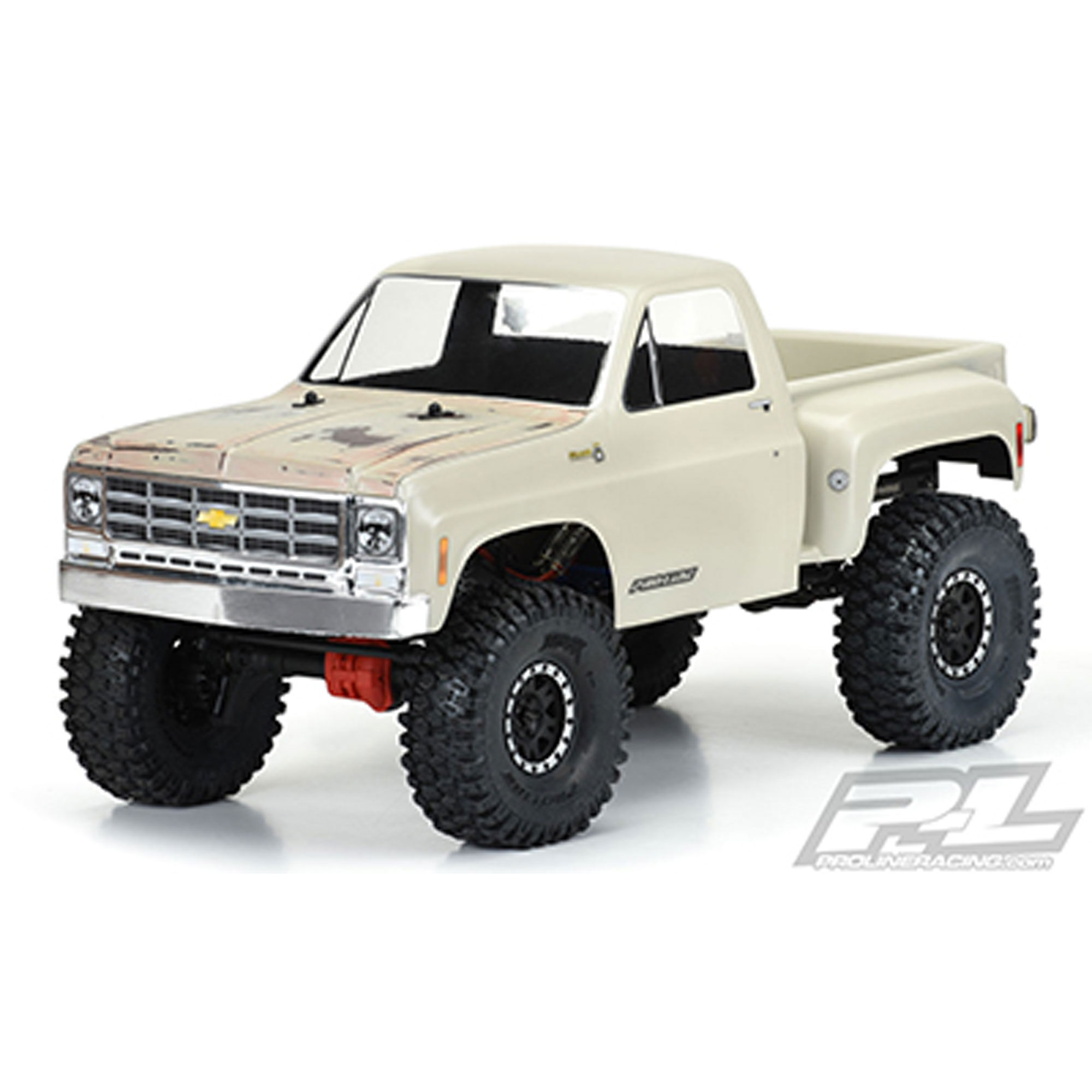 1/10 1978 Chevy K-10 Clear Body 12.3" (313mm) Wheelbase Craw-4
