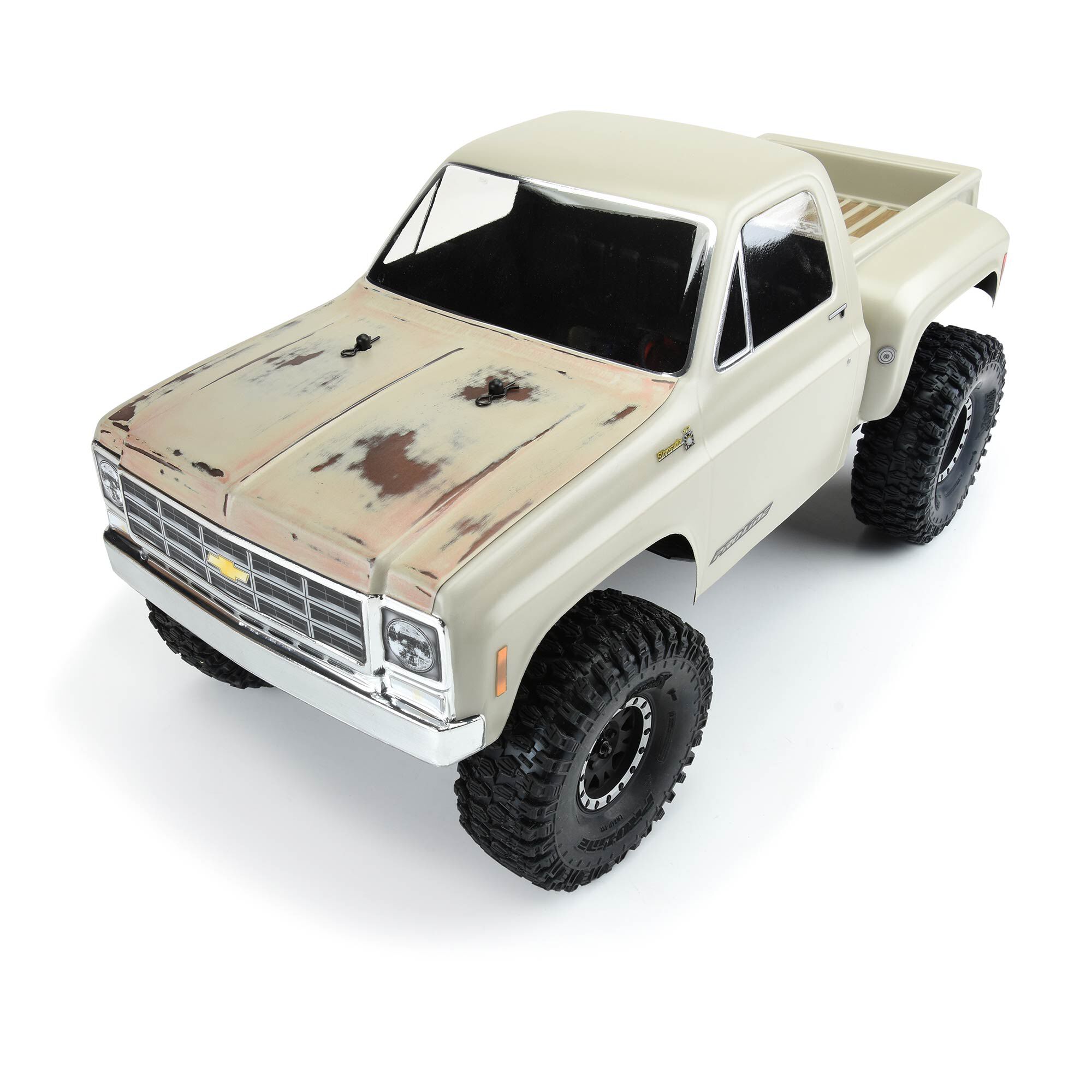 1/10 1978 Chevy K-10 Clear Body 12.3" (313mm) Wheelbase Craw-8