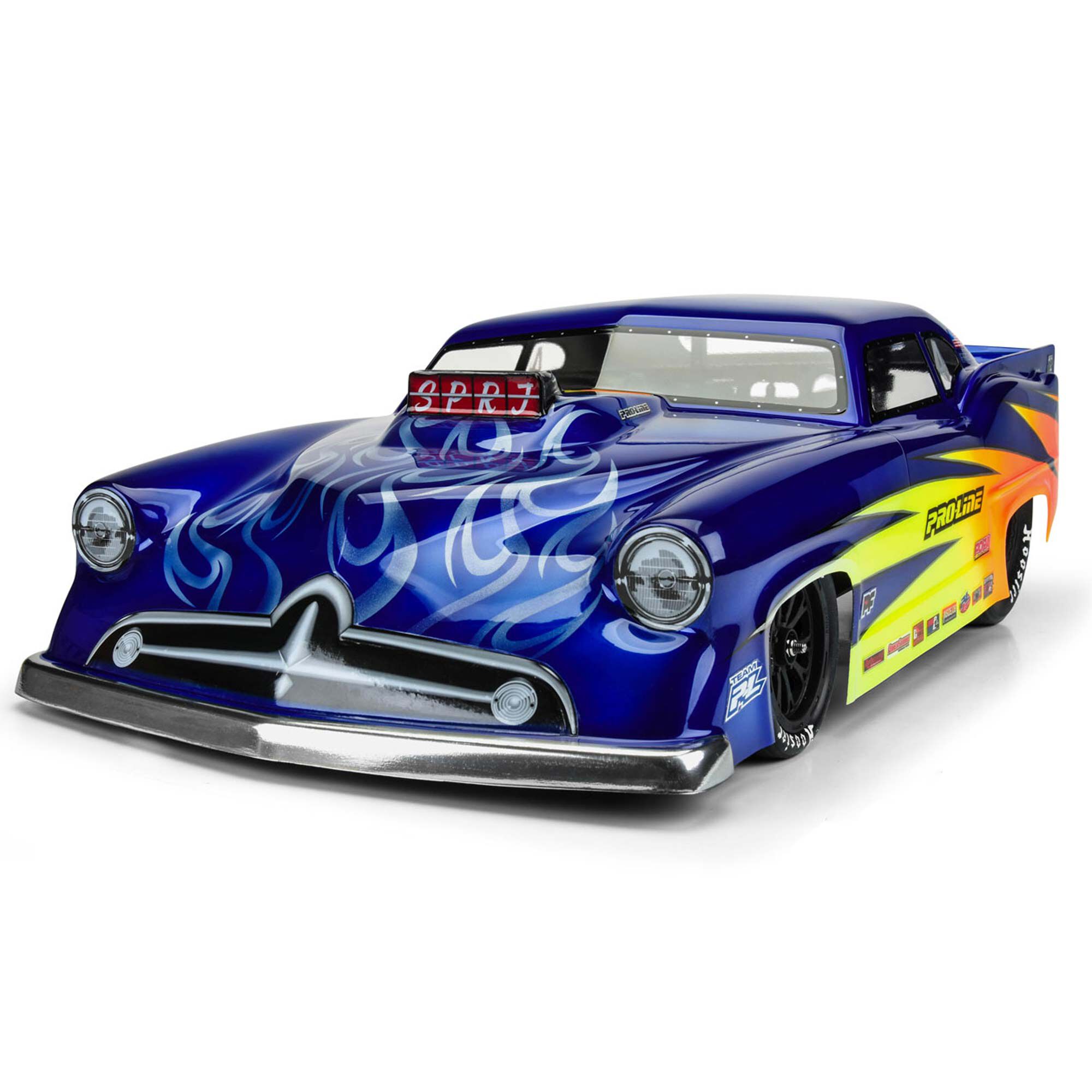 1/10 Super J Pro-Mod Clear Body: Drag Car-6