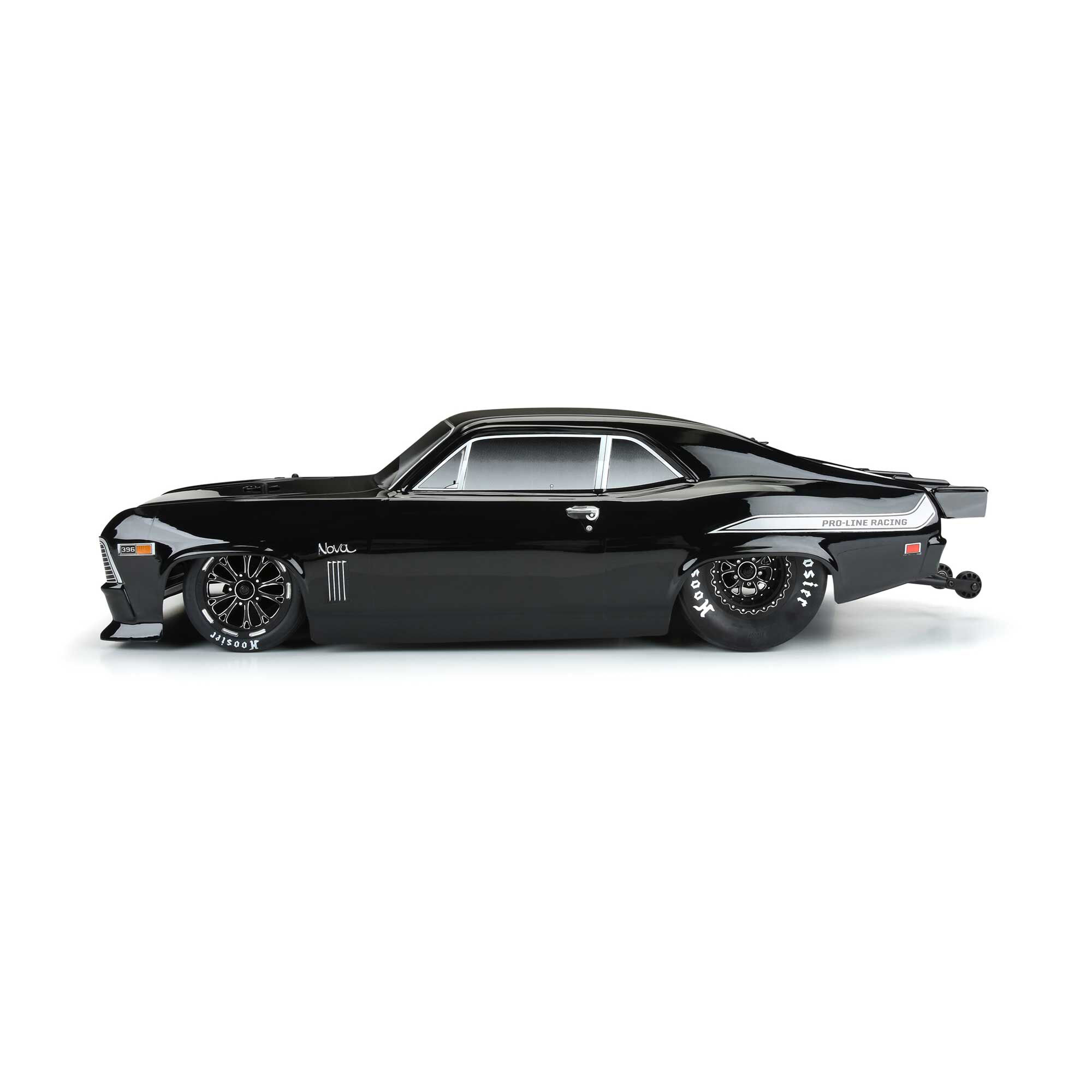 1/10 1969 Chevrolet Nova Tough-Color Black Body: Drag Car-4