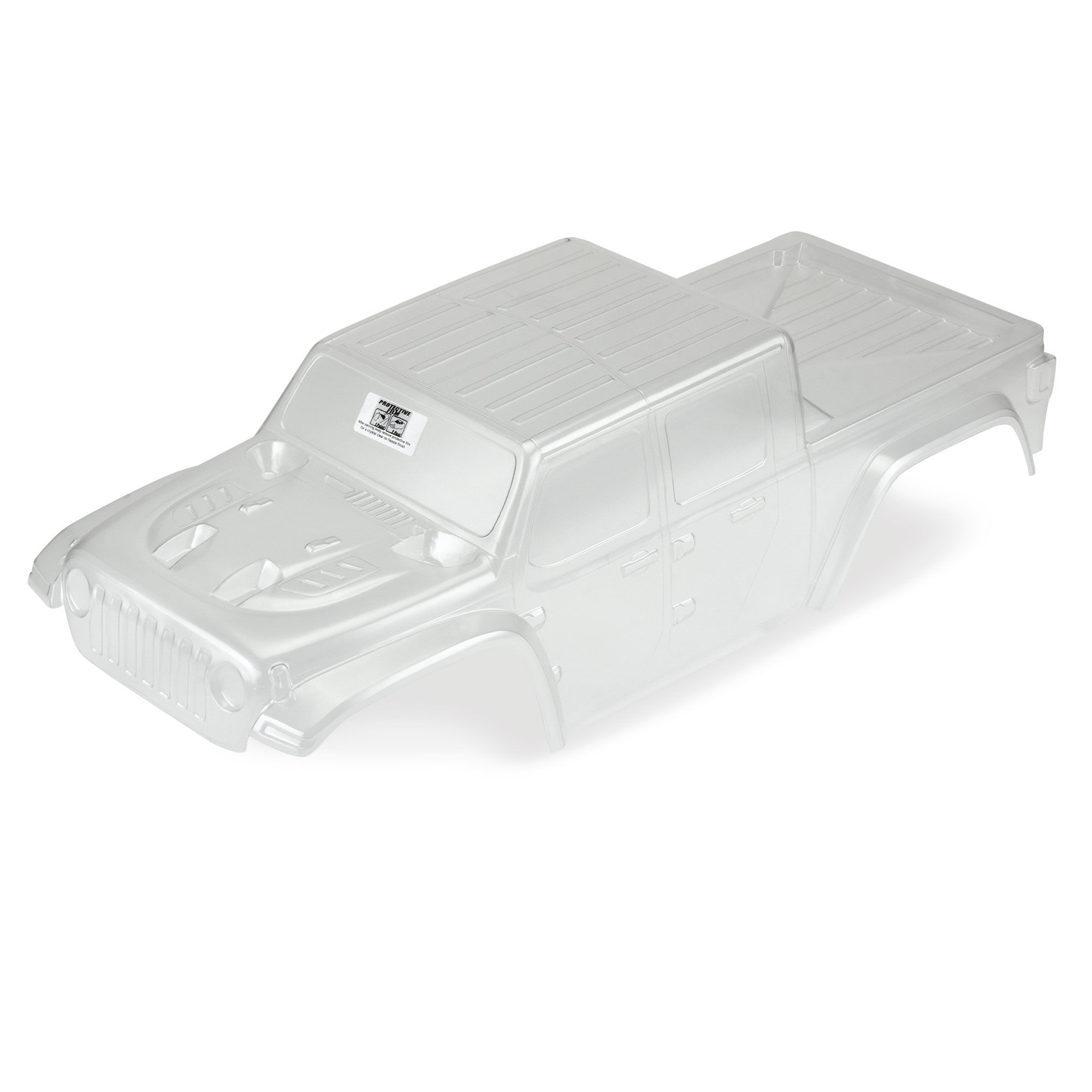 1/5 Pre-Cut Jeep Gladiator Rubicon Clear Body: X-MAXX-2