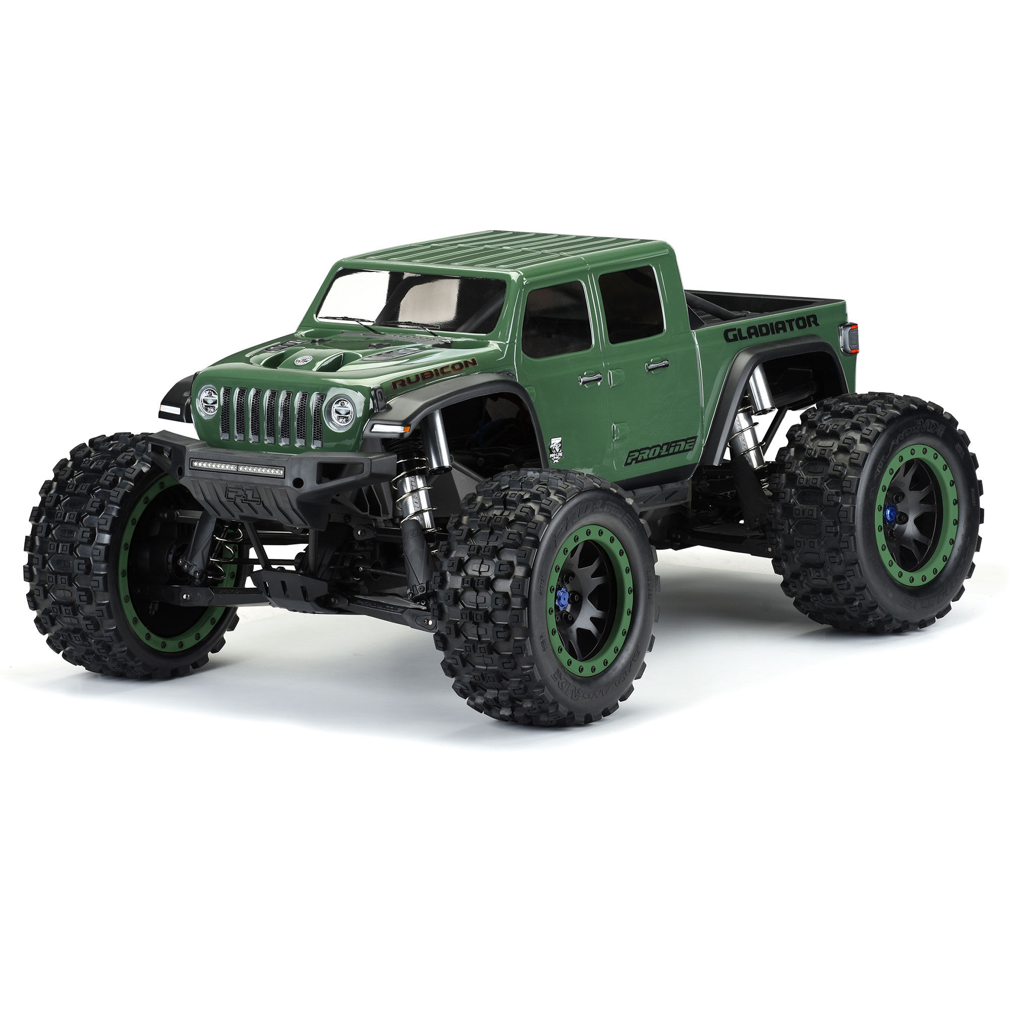 1/5 Pre-Cut Jeep Gladiator Rubicon Clear Body: X-MAXX-3