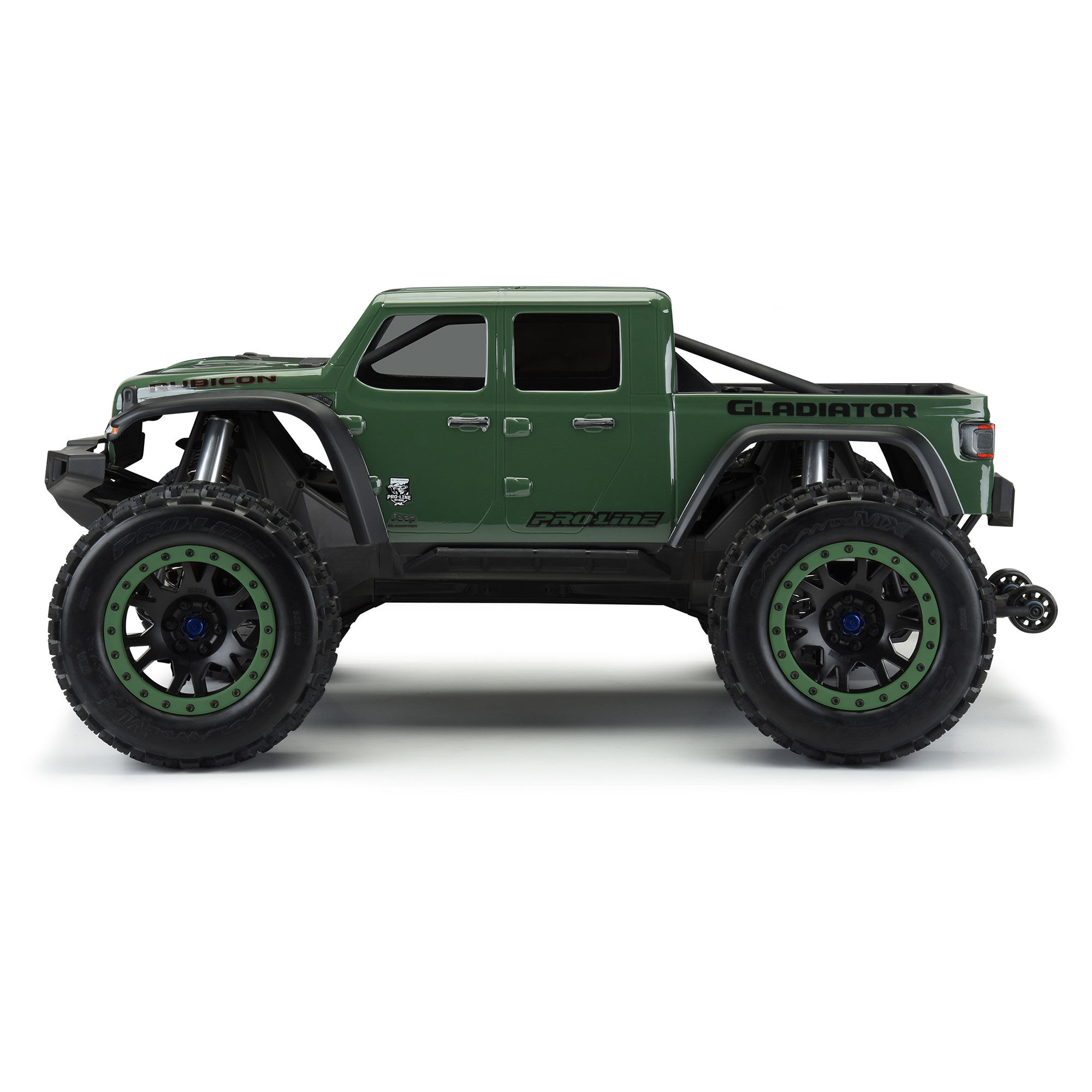1/5 Pre-Cut Jeep Gladiator Rubicon Clear Body: X-MAXX-4