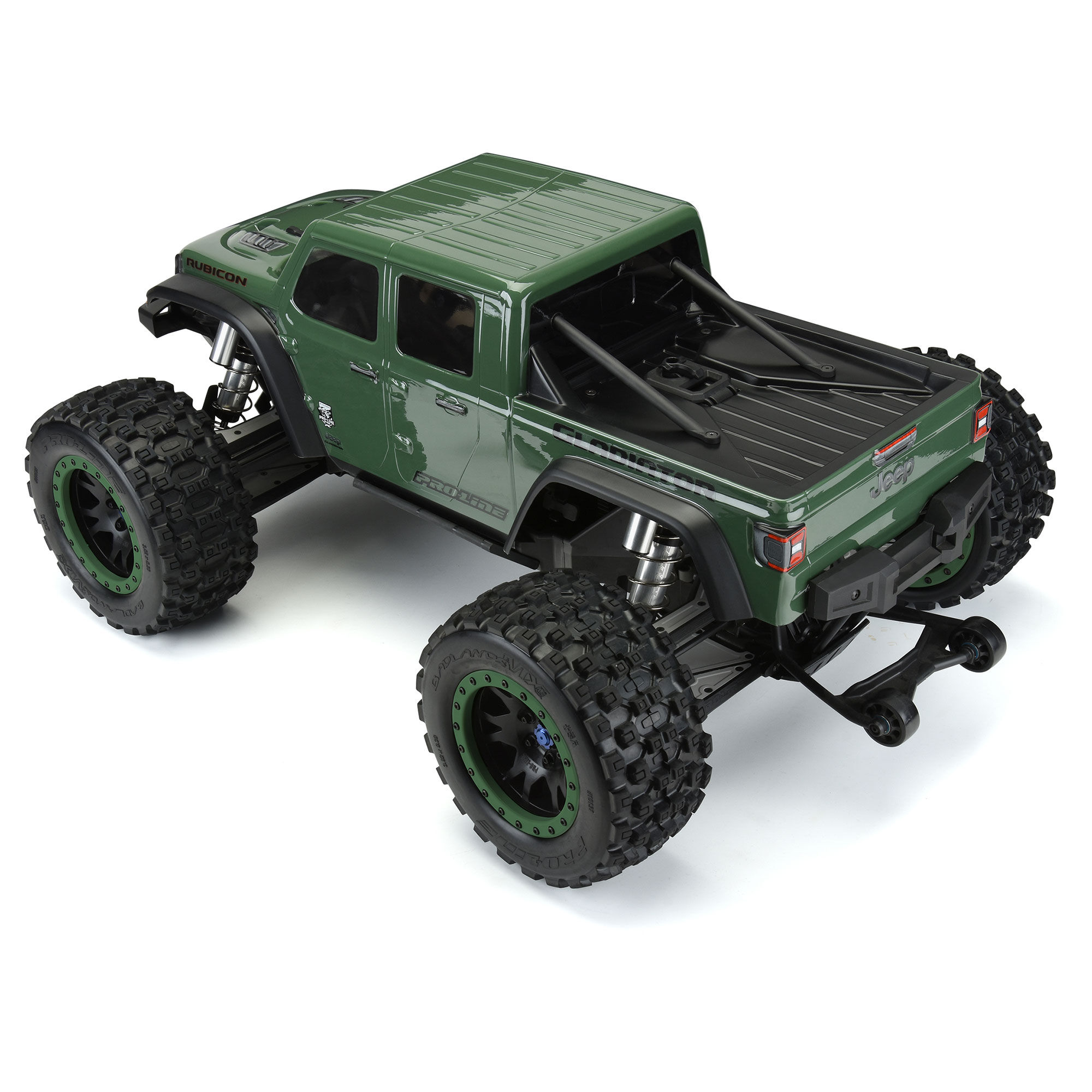 1/5 Pre-Cut Jeep Gladiator Rubicon Clear Body: X-MAXX-5