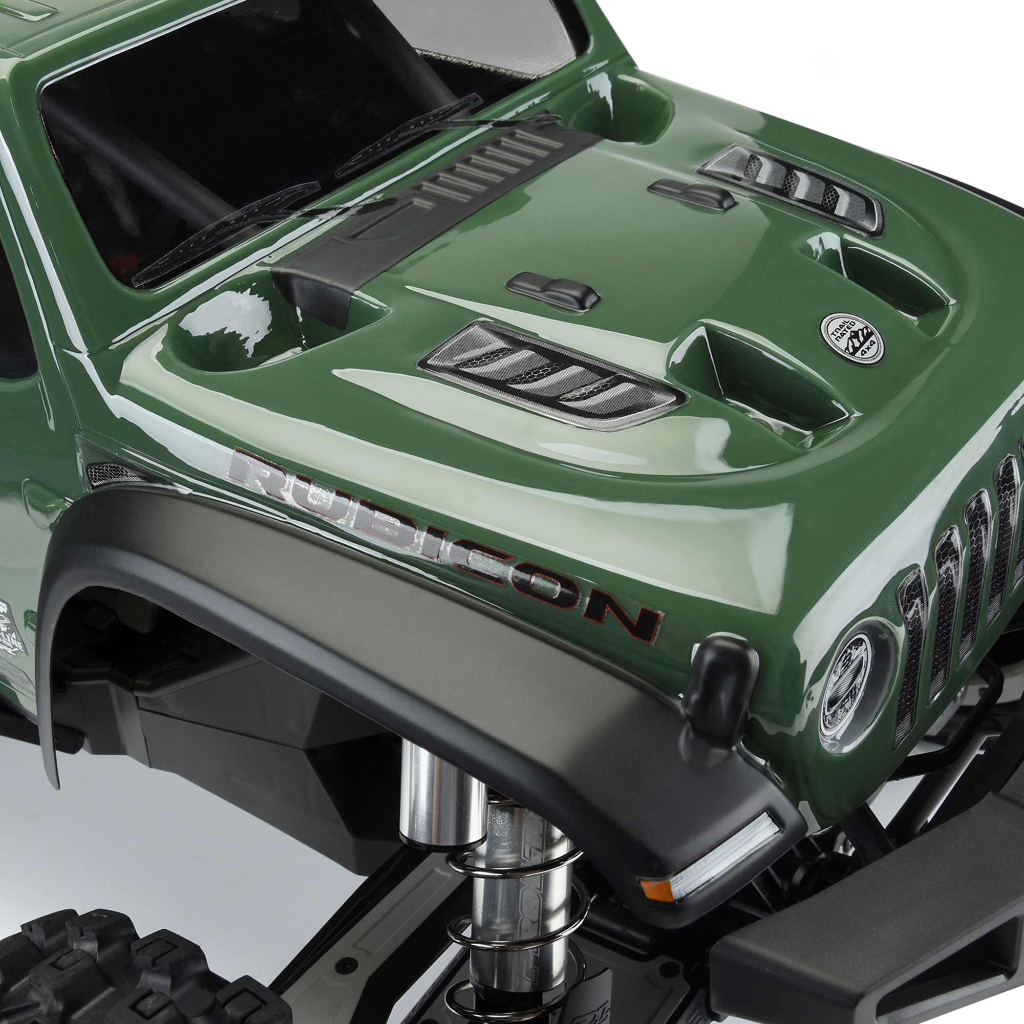 1/5 Pre-Cut Jeep Gladiator Rubicon Clear Body: X-MAXX-6