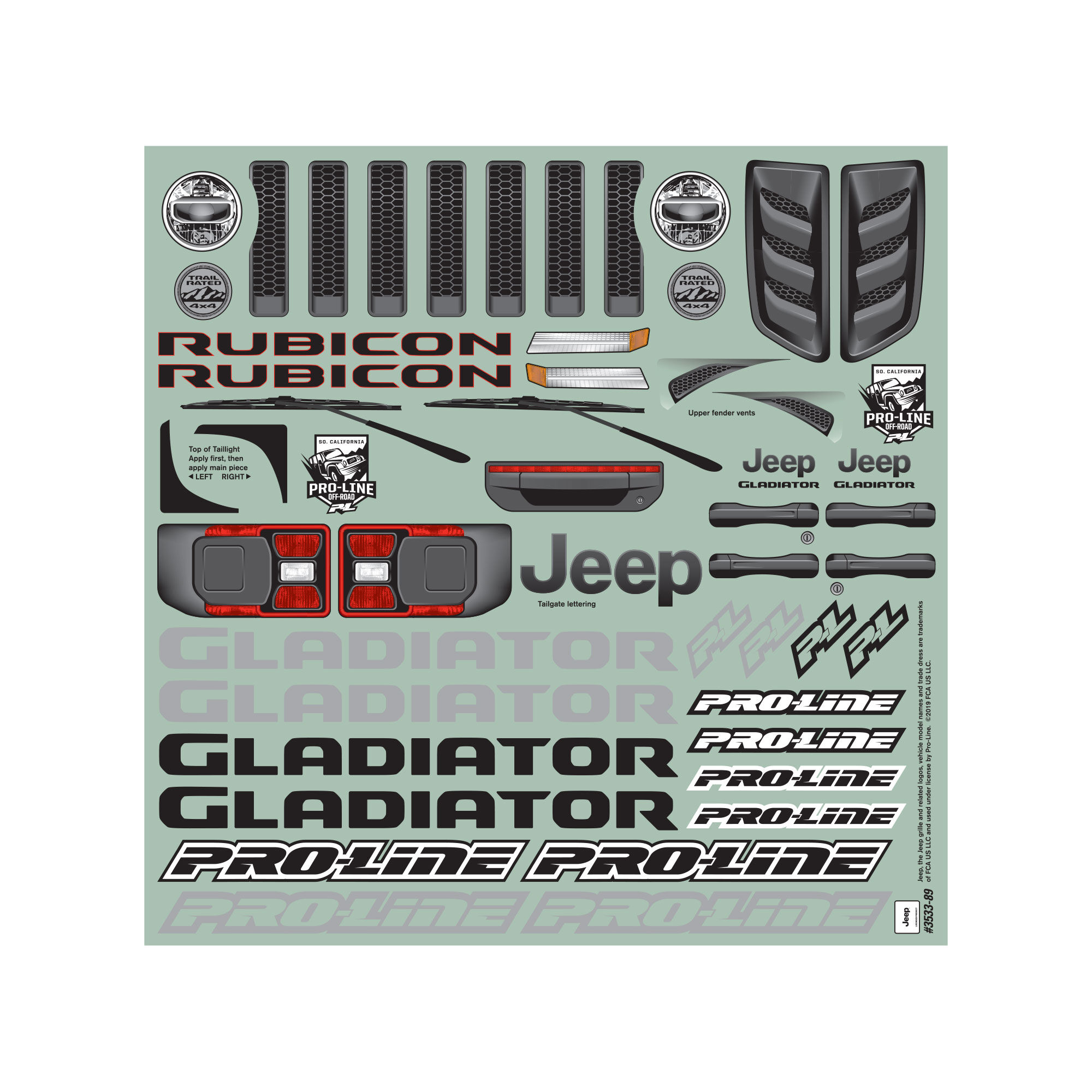 1/5 Pre-Cut Jeep Gladiator Rubicon Clear Body: X-MAXX-8