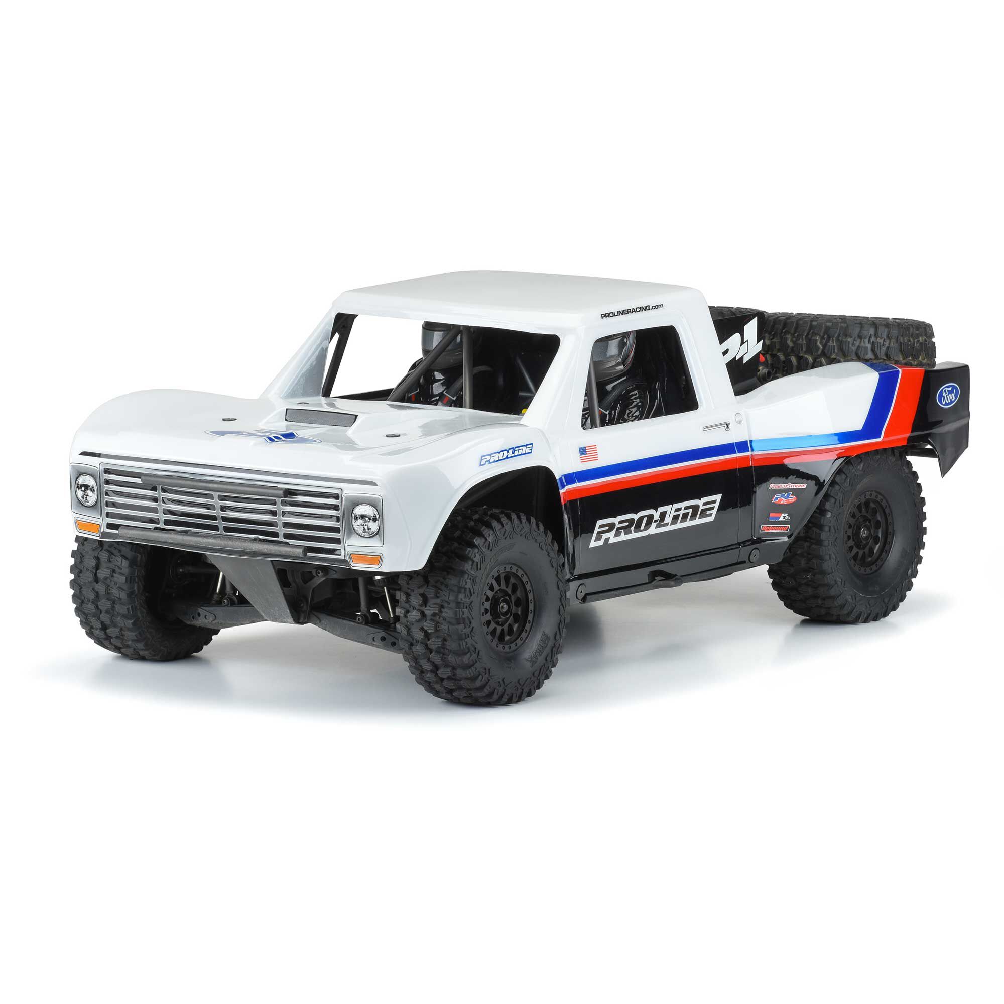 1/7 Pre-Cut 1967 Ford F-100 Truck Clear Body: Unlimited Dese-4
