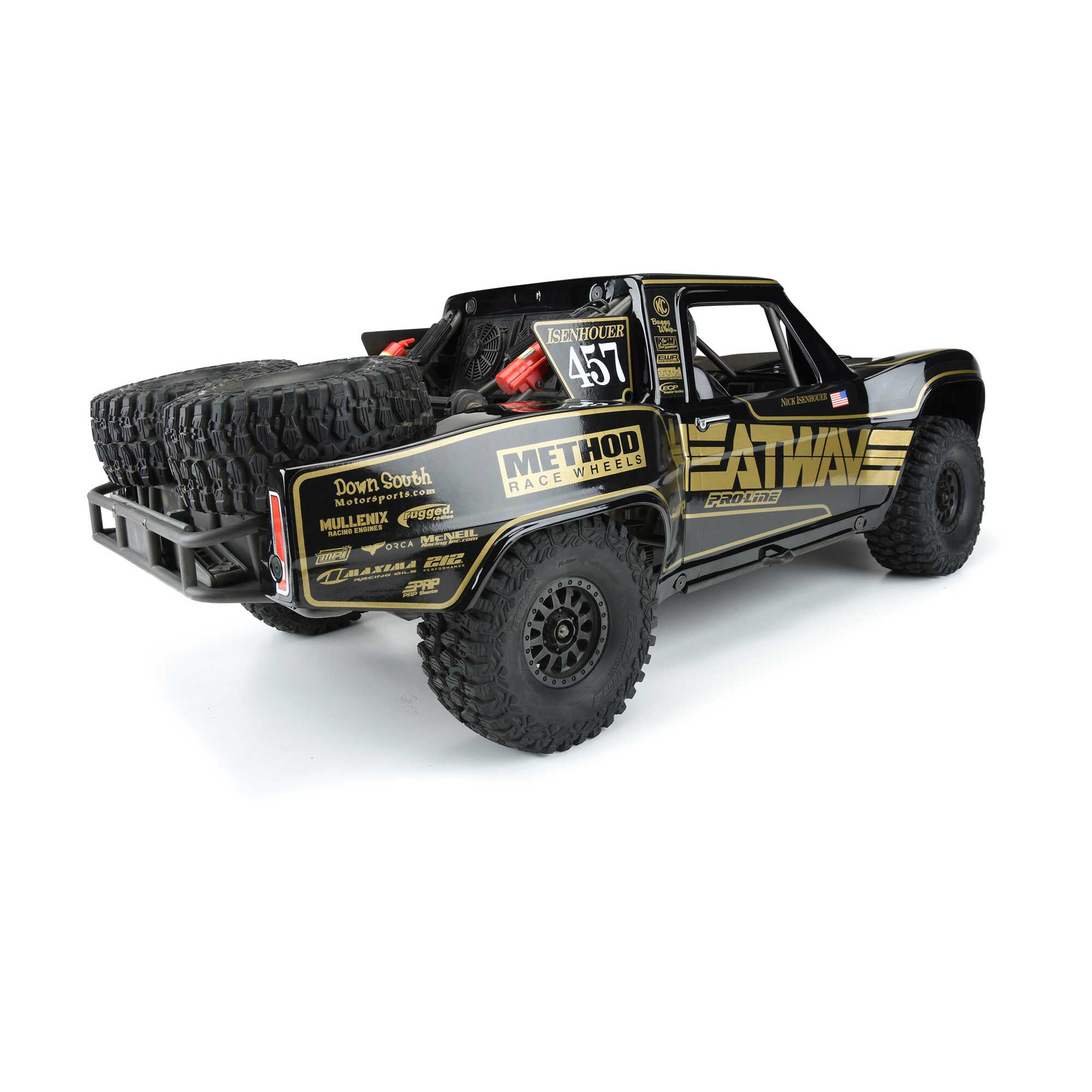 1/7 Pre-Cut 1967 Ford F-100 Heatwave Black: Unlimited Desert-5