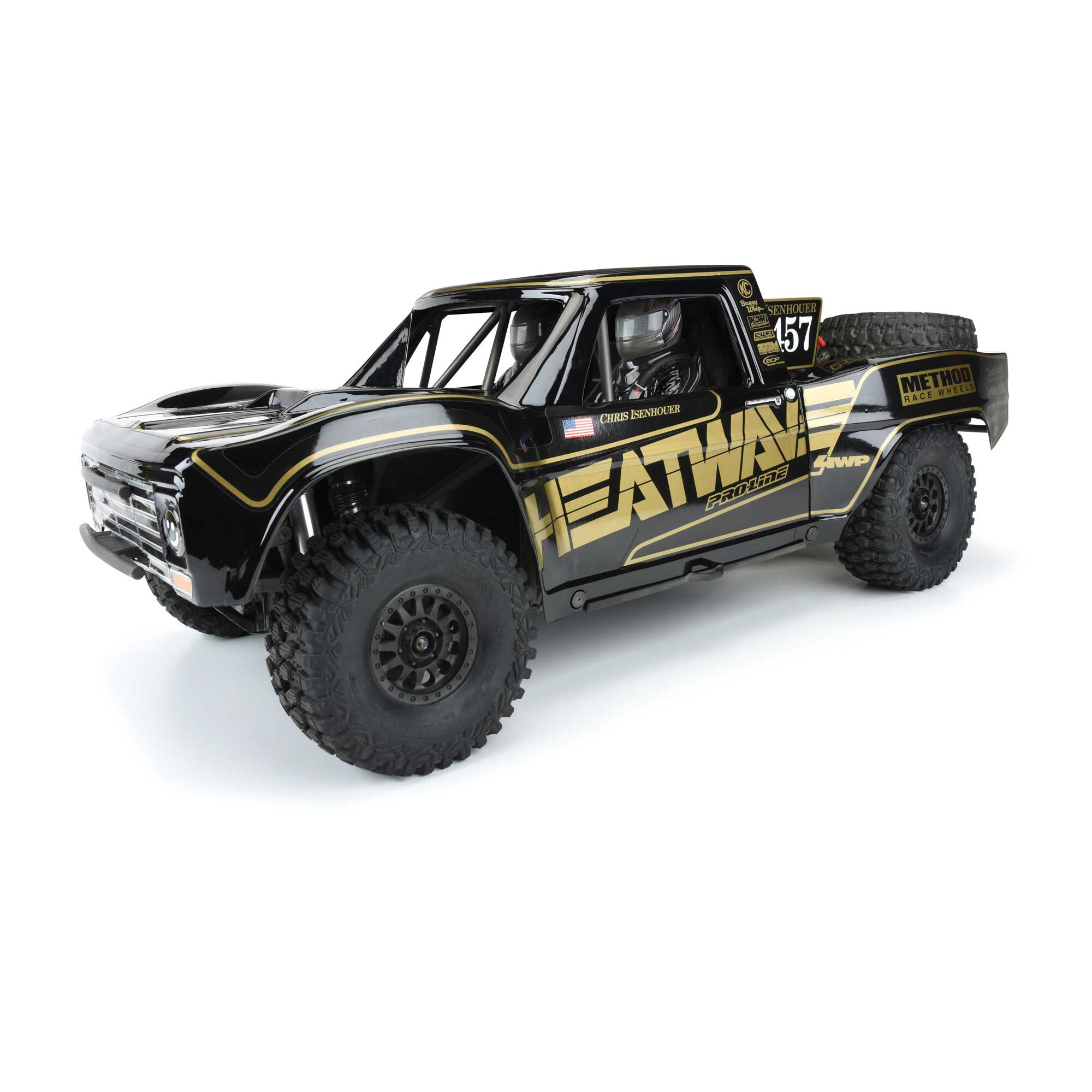 1/7 Pre-Cut 1967 Ford F-100 Heatwave Black: Unlimited Desert-8
