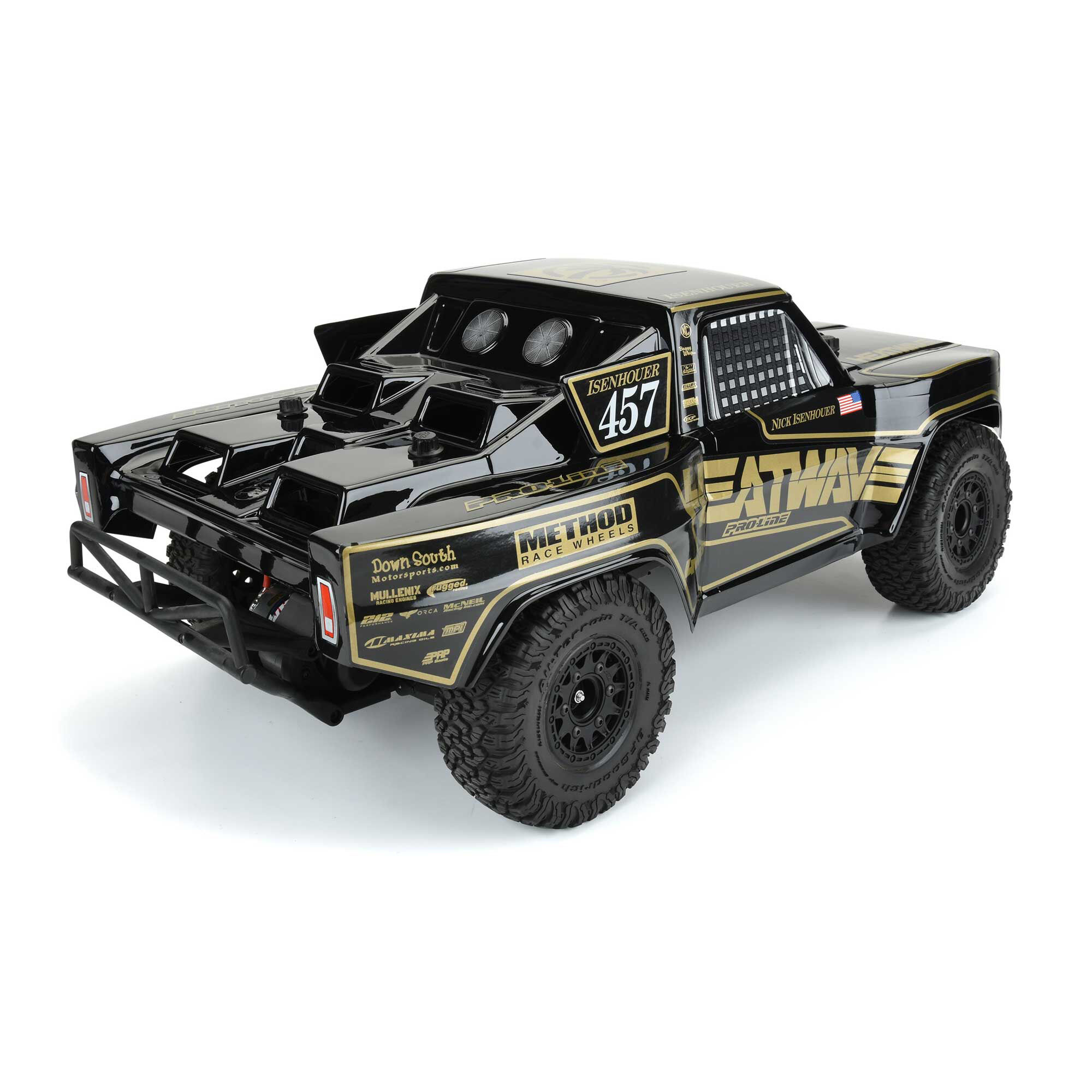 1/10 Pre-Cut 1967 Ford F-100 Heatwave Black Body: Short Cour-6