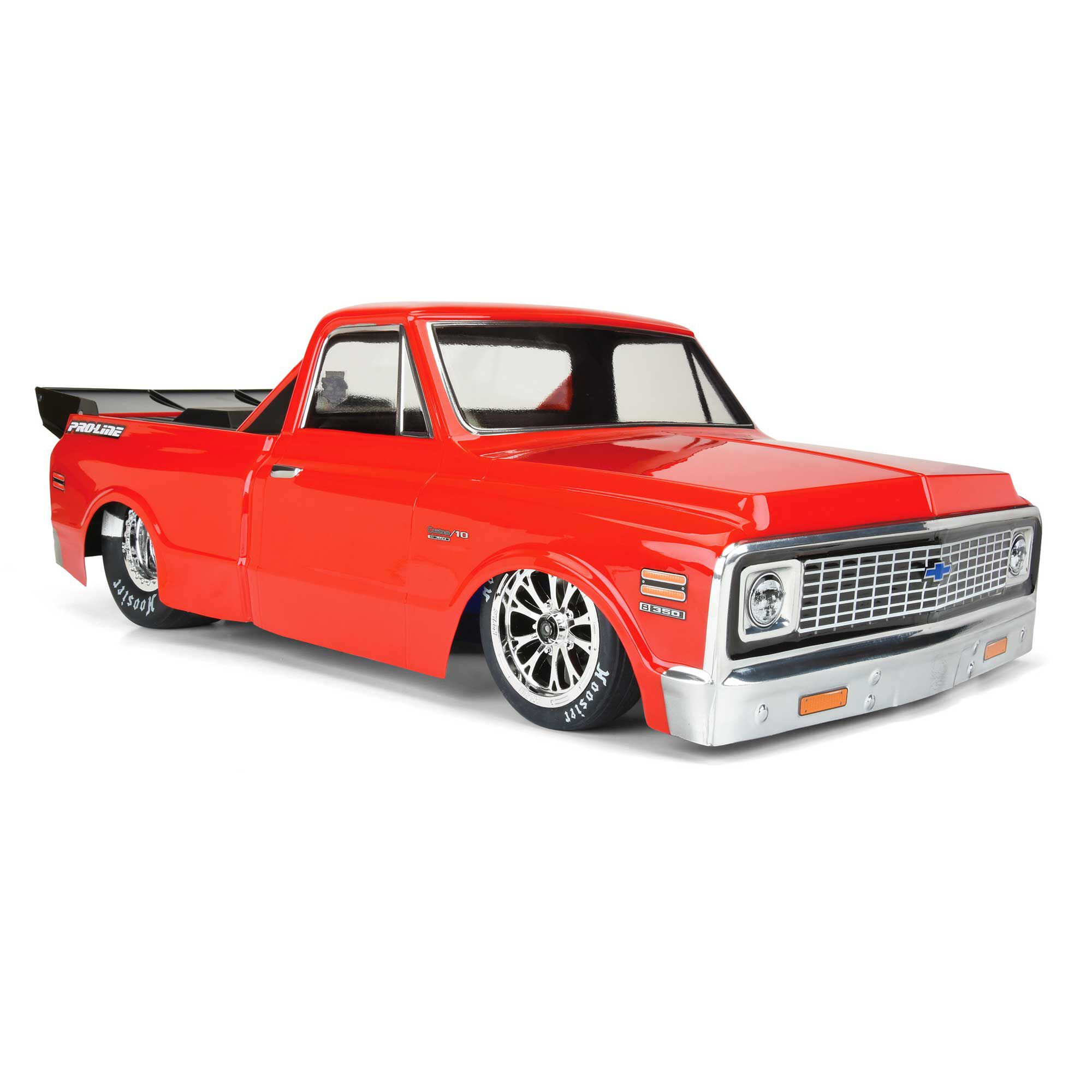 1/10 1972 Chevy C-10 Clear Body: Drag Car-4