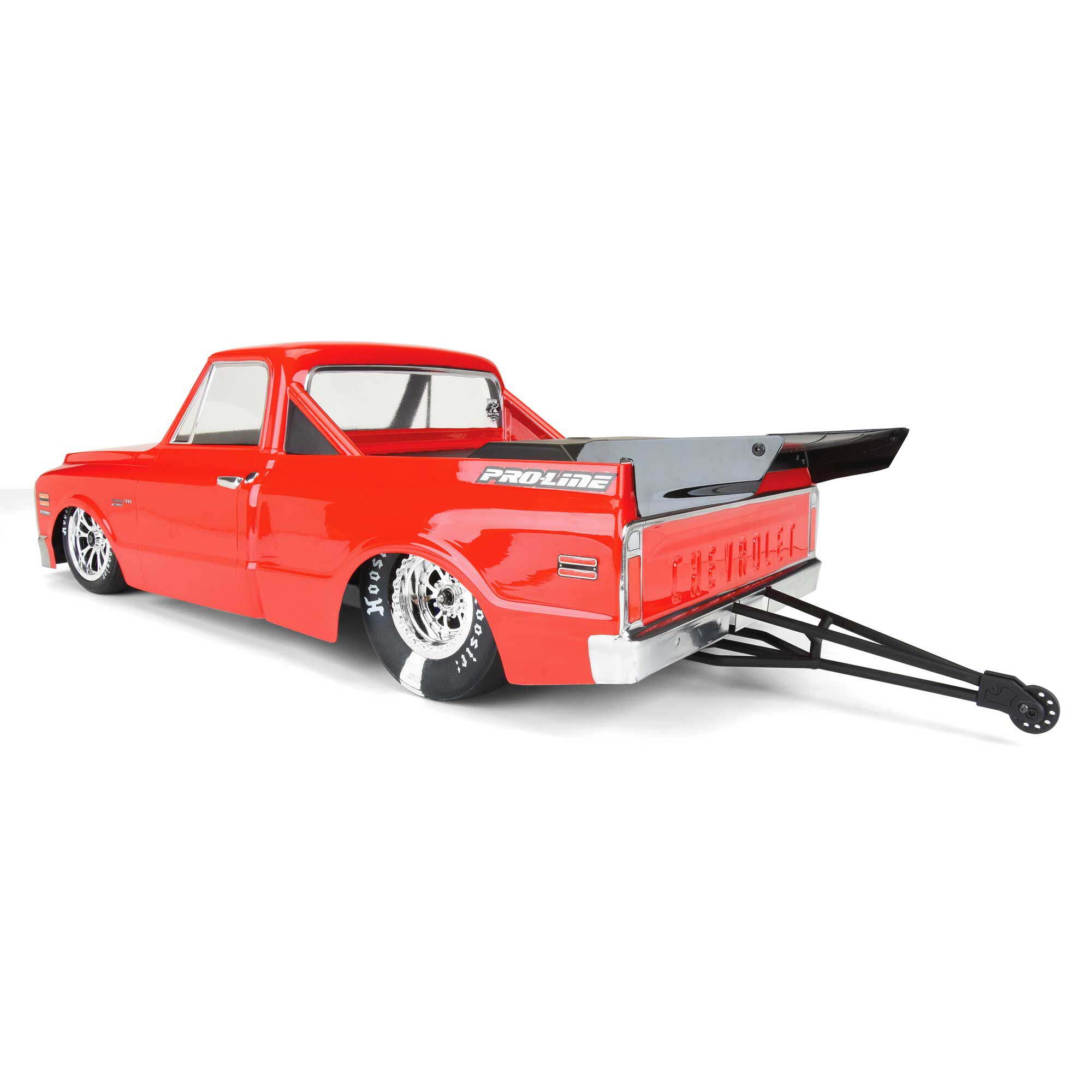 1/10 1972 Chevy C-10 Clear Body: Drag Car-5