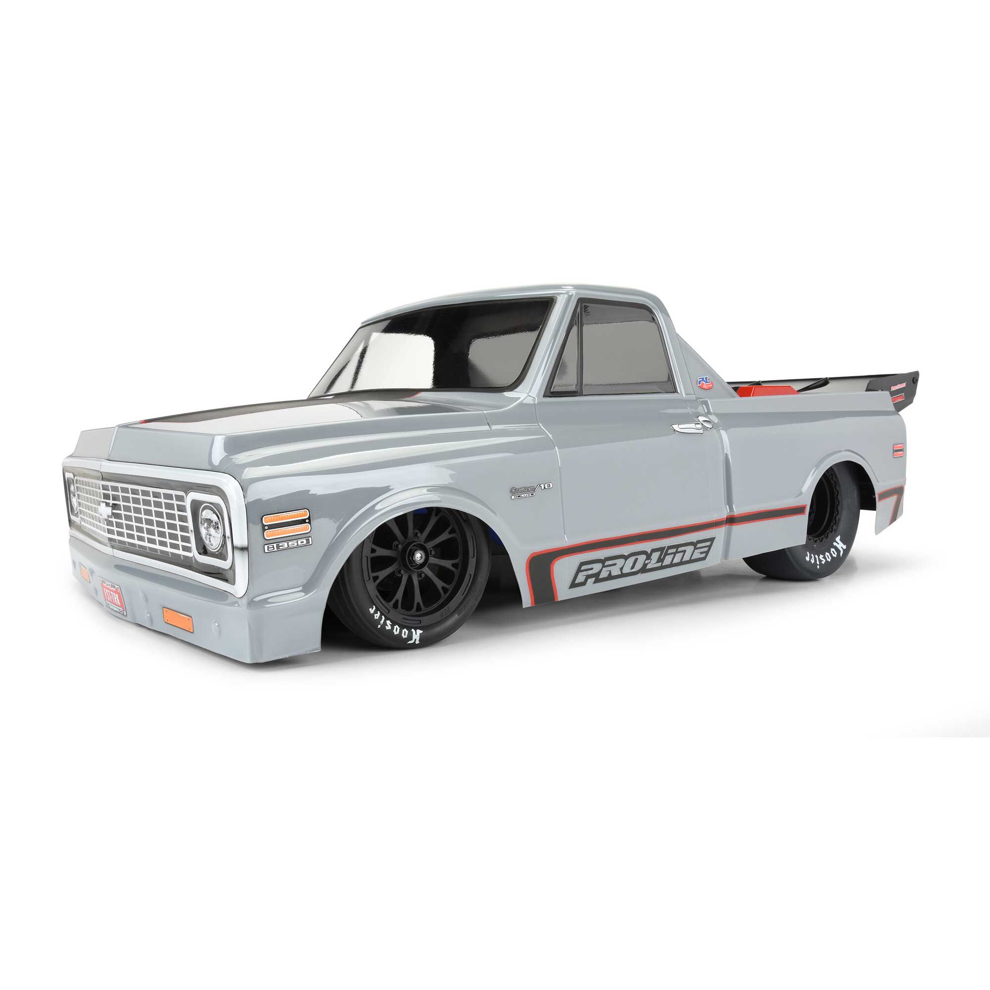 1/10 1972 Chevy C-10 Clear Body: Drag Car-8