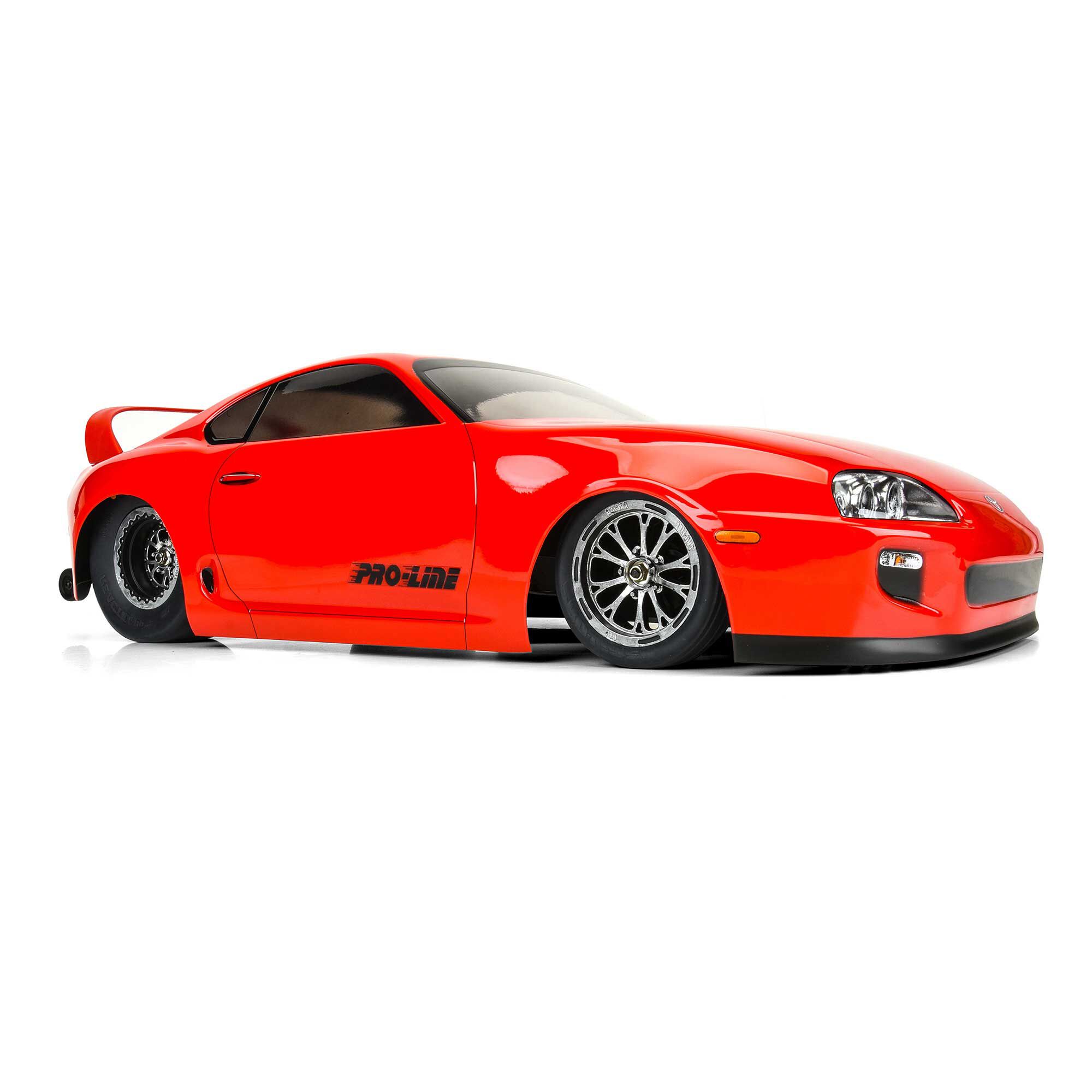 1/10 1995 Toyota Supra Clear Body: Drag Car-10