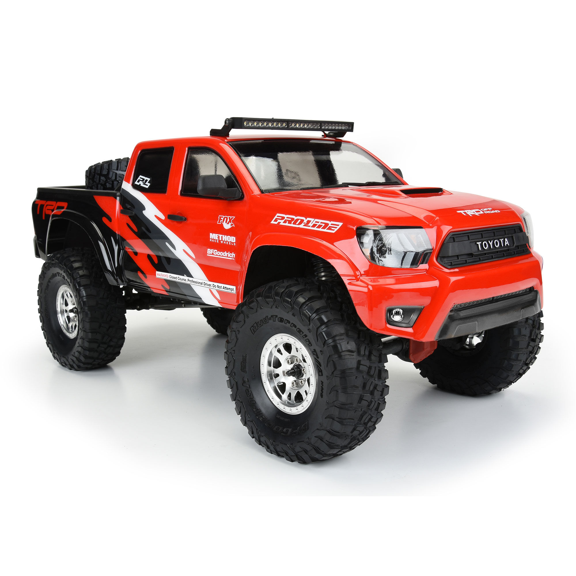 Pro-Line 1/10 2015 Toyota Tacoma TRD Pro Clear Body 12.3in (313mm) Wheelbase-8