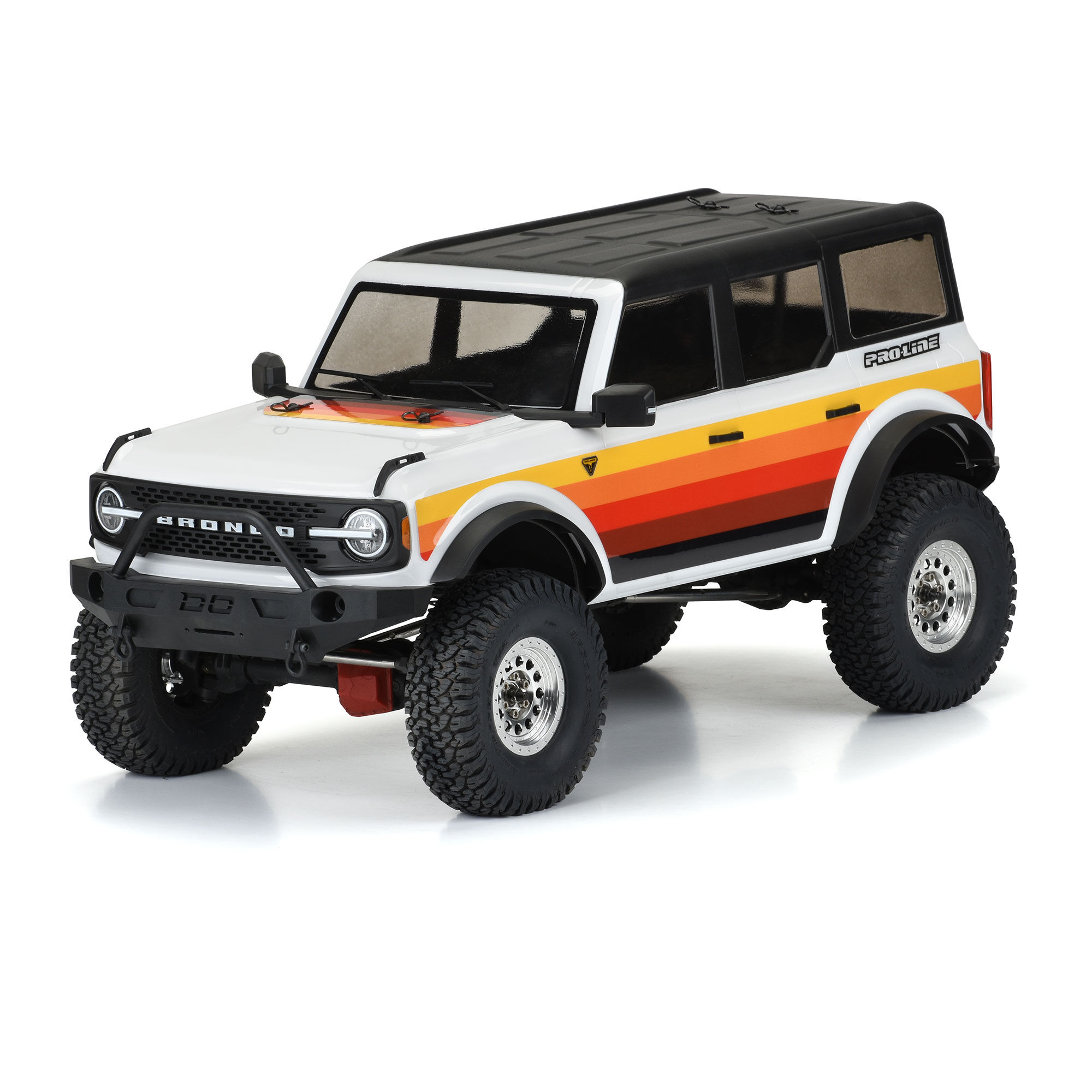 1/10 2021 Ford Bronco Clear Body Set 12.3" Wheelbase: Crawle-3