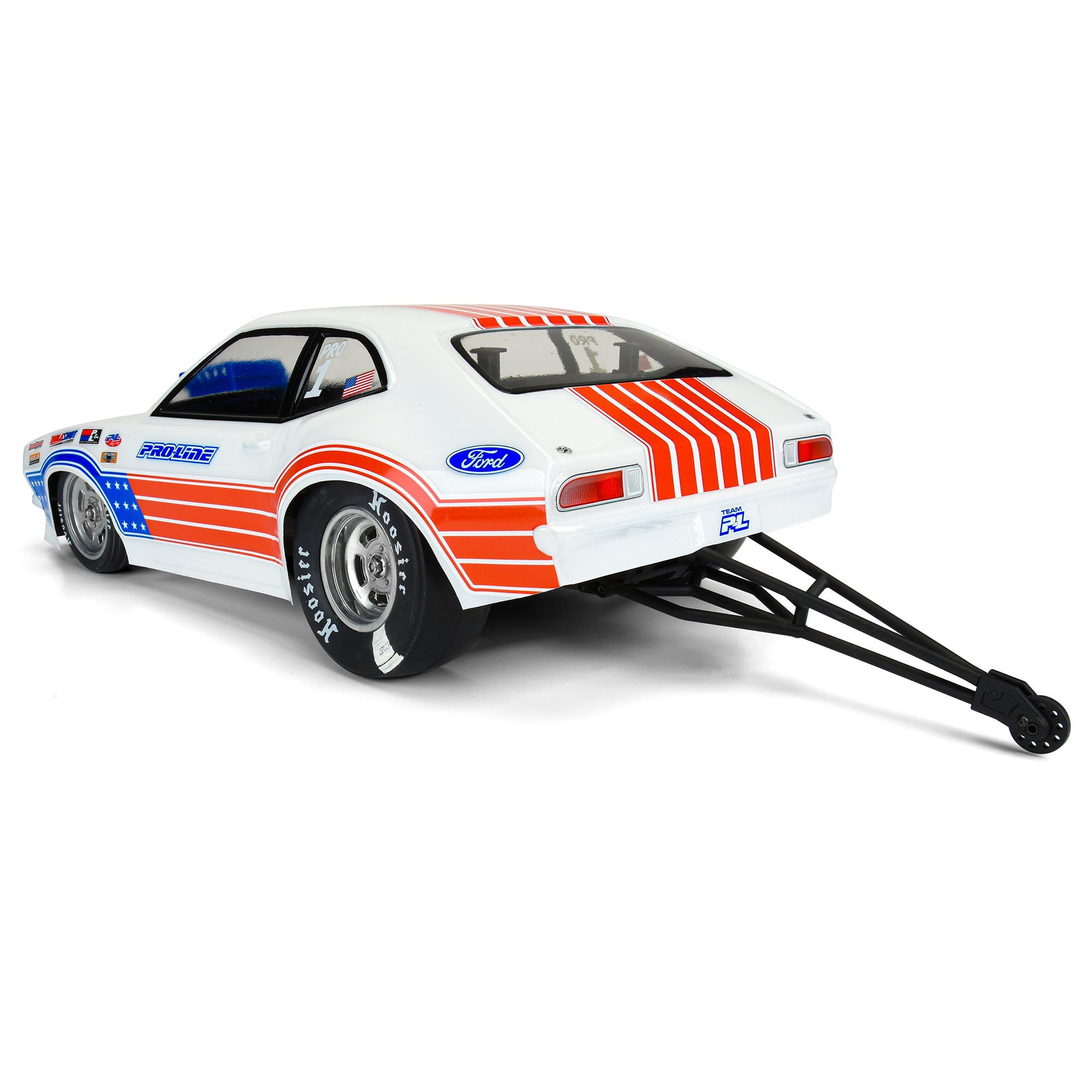 1/10 1972 Ford Pinto Clear Body (11.25" Wheelbase): Buggy Dr-7