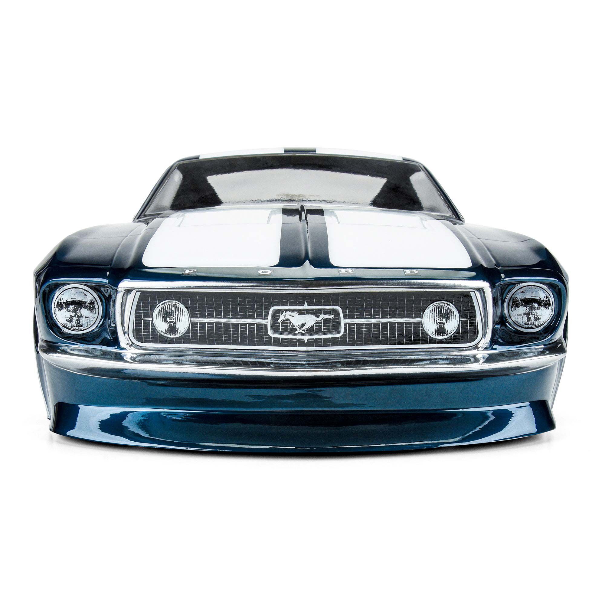 1/10 1967 Ford Mustang Clear Body: Drag Car-9