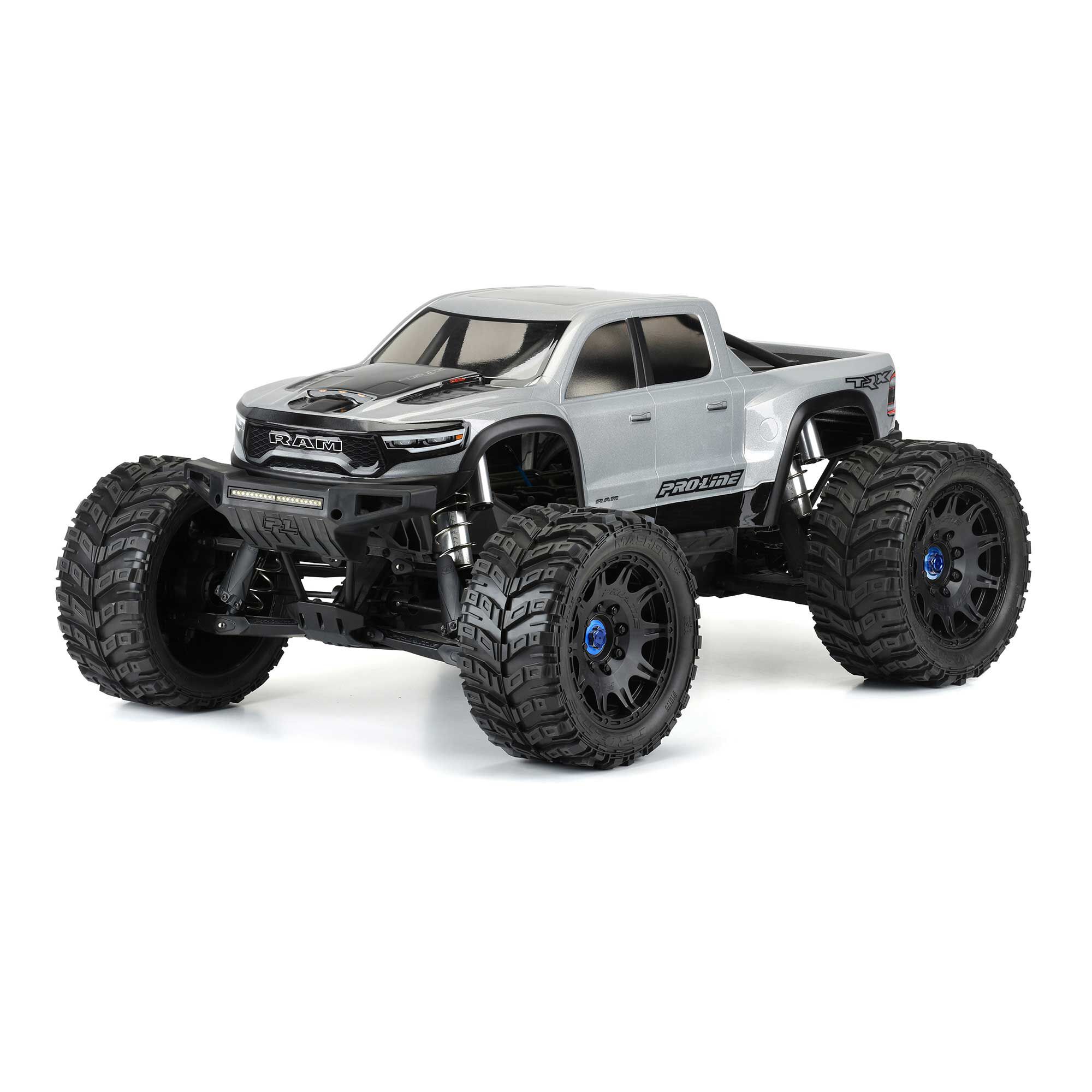 1/5 Pre-Cut 2021 Ram 1500 Clear Body: X-MAXX-3